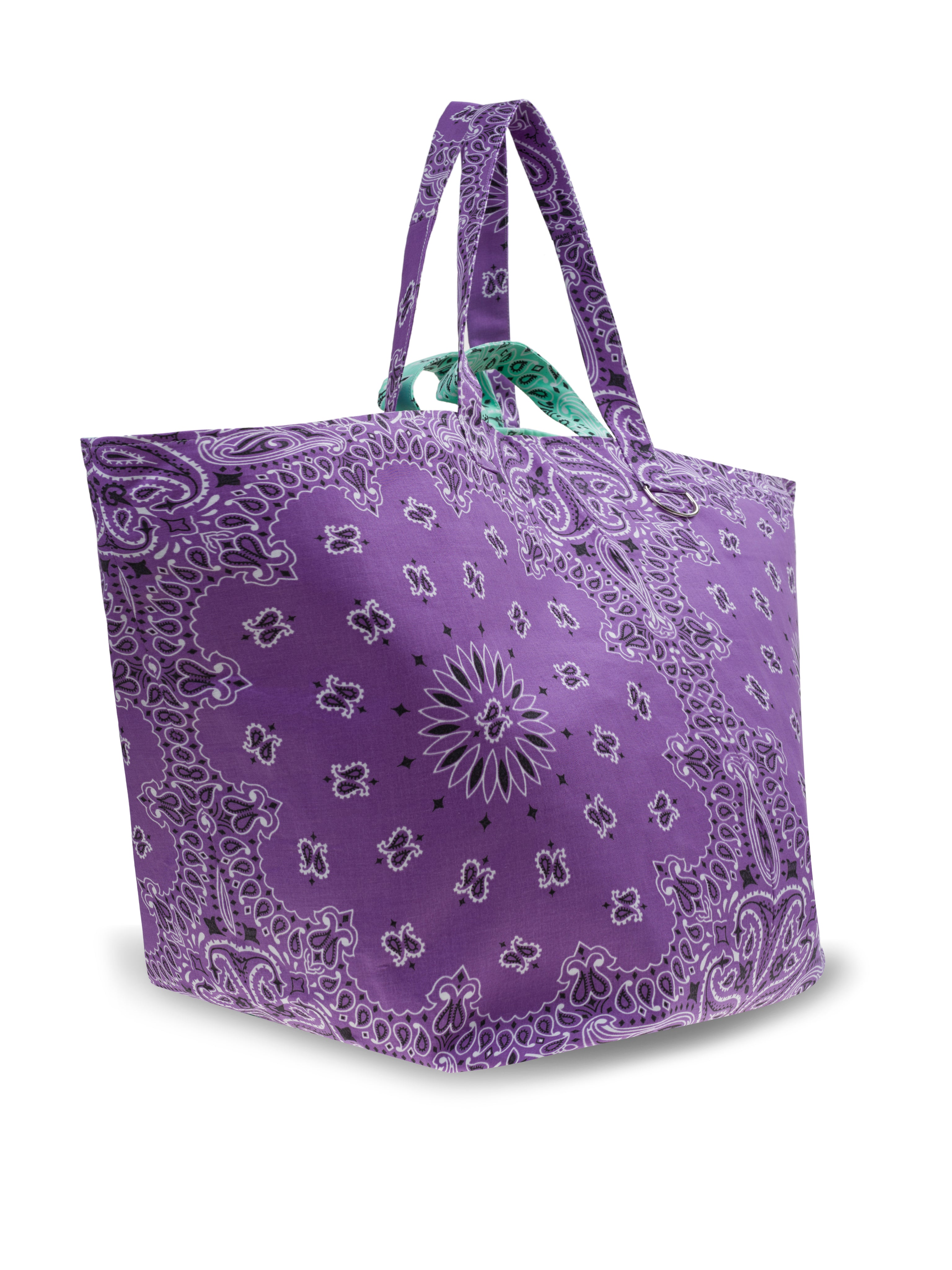 Week end bag- Lilac/Mint