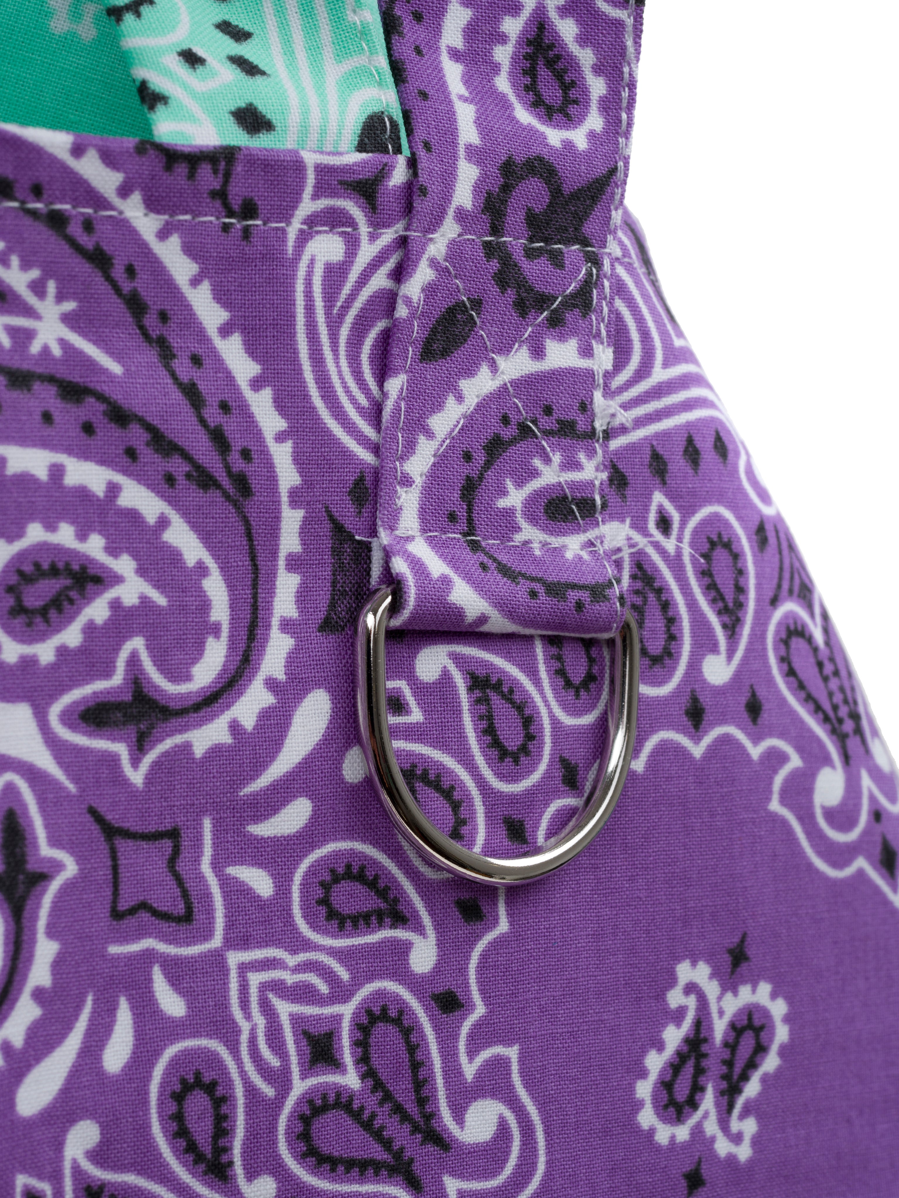 Week end bag- Lilac/Mint