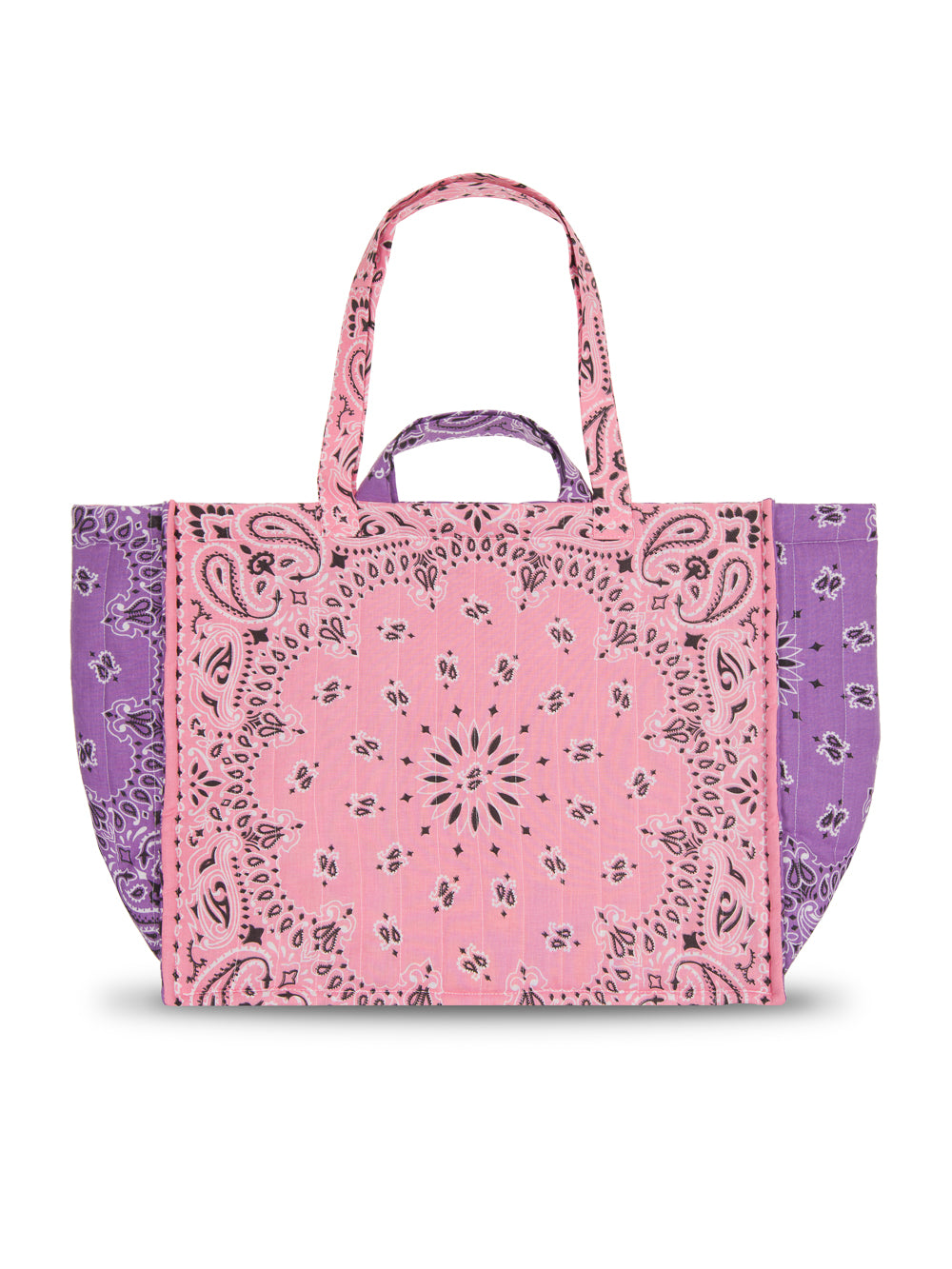 MAXI QUILTED BAG - HOLIDAYS - lilac/pink