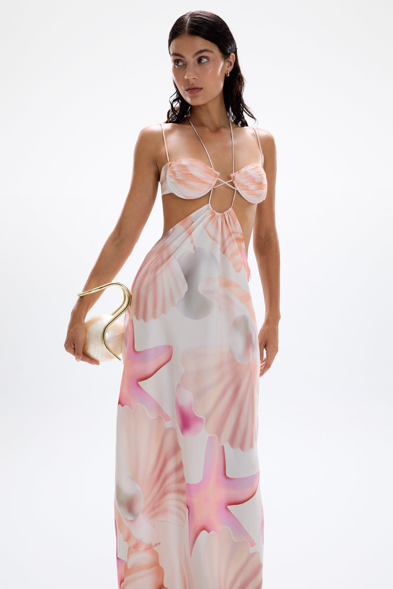 MYTH DRESS- TAHITI PINK