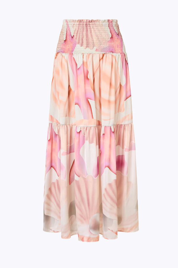 VAGABOND MAXI SKIRT- TAHITI PINK