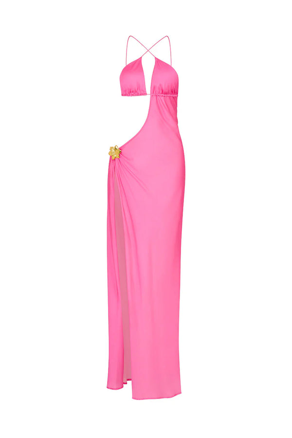 VILLA MAXI DRESS- BARBIE