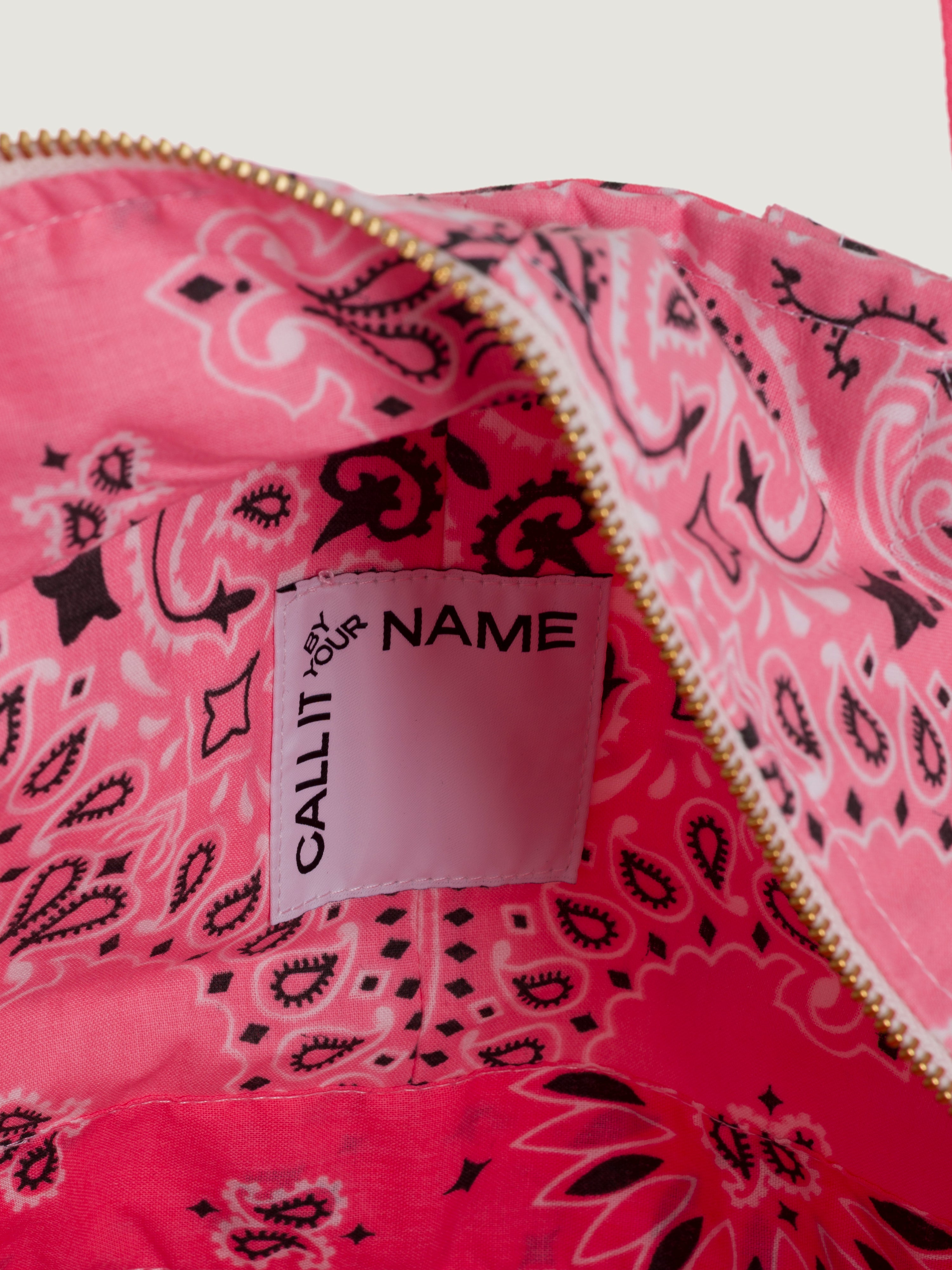 WEEK-END BAG - STRAWBERRY/PALE PINK