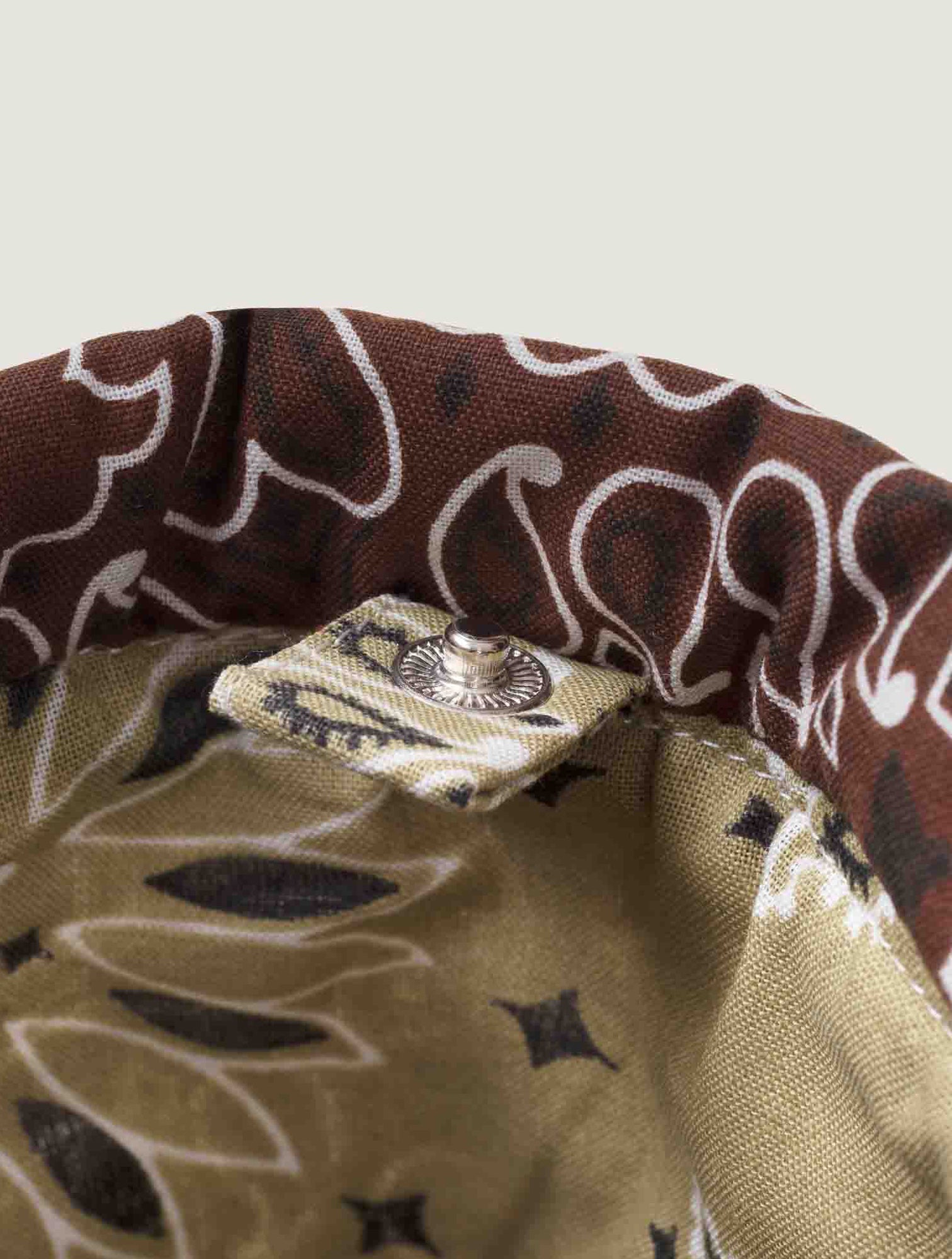 BUCKET BAG - BROWN/BEIGE