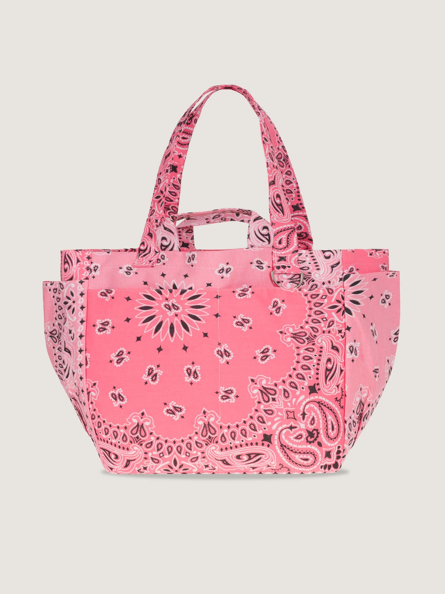 PICNIC BAG - STRAWBERRY/PALE PINK