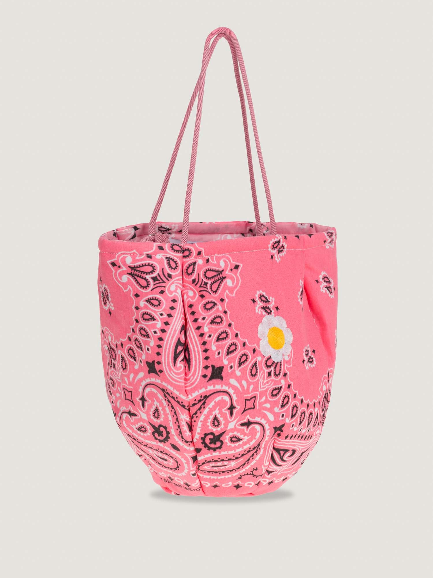 PETAL BAG - FLOWER - STRAWBERRY/PALE PINK