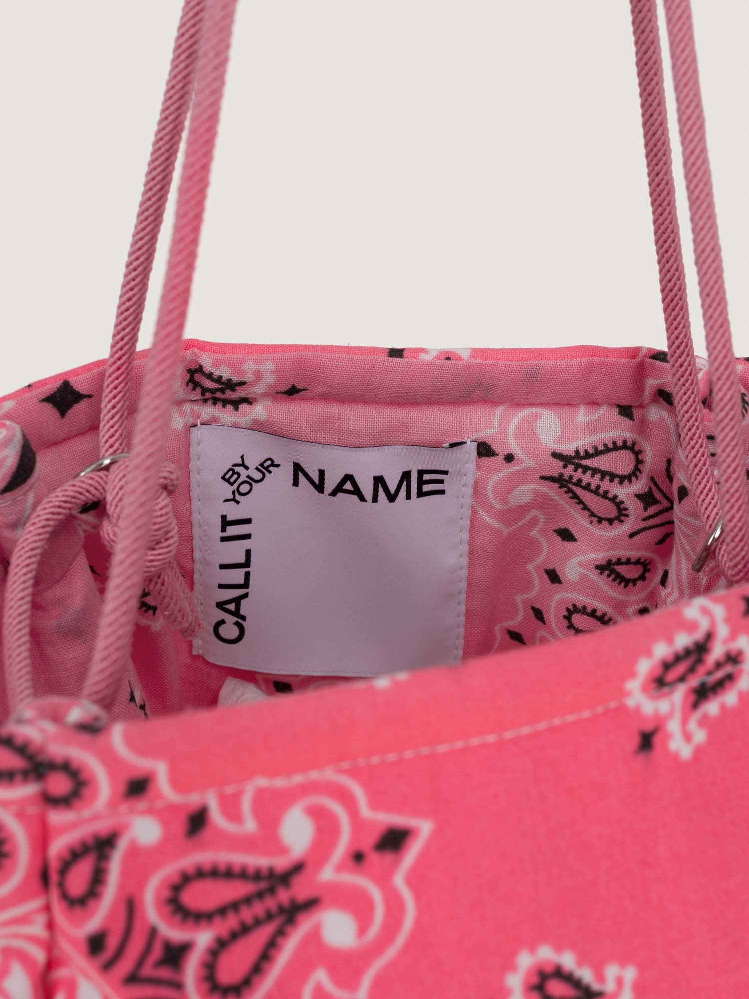 PETAL BAG - FLOWER - STRAWBERRY/PALE PINK