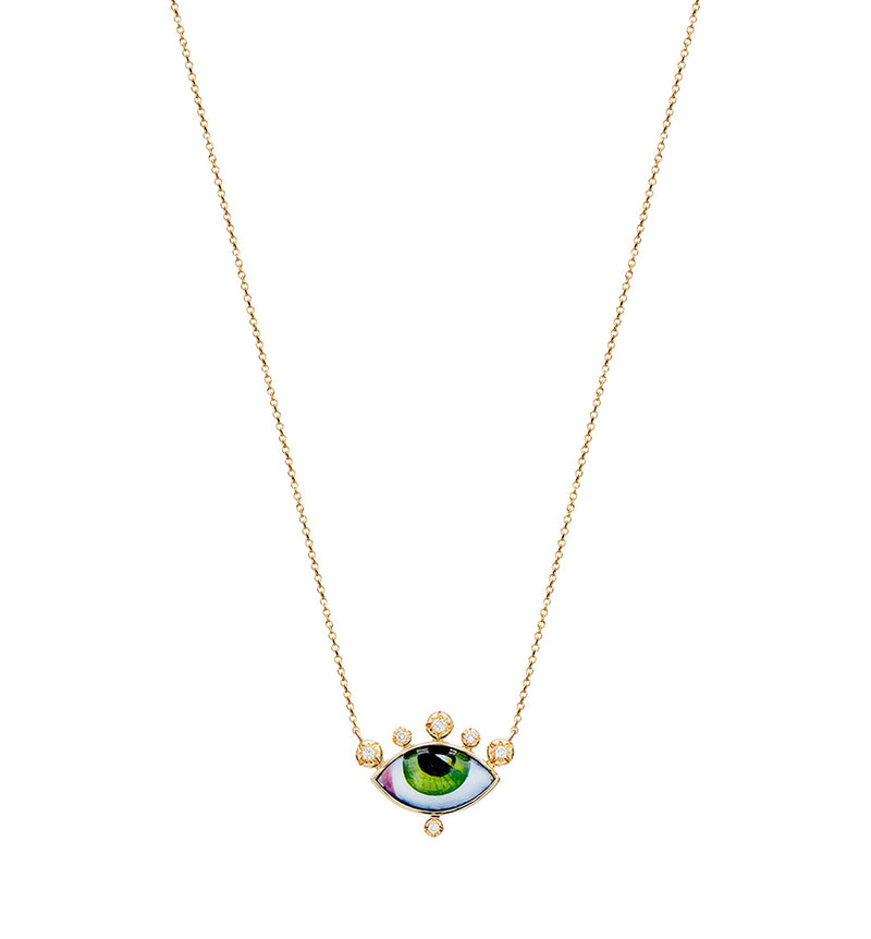 Russe Petit Vert diamond necklace