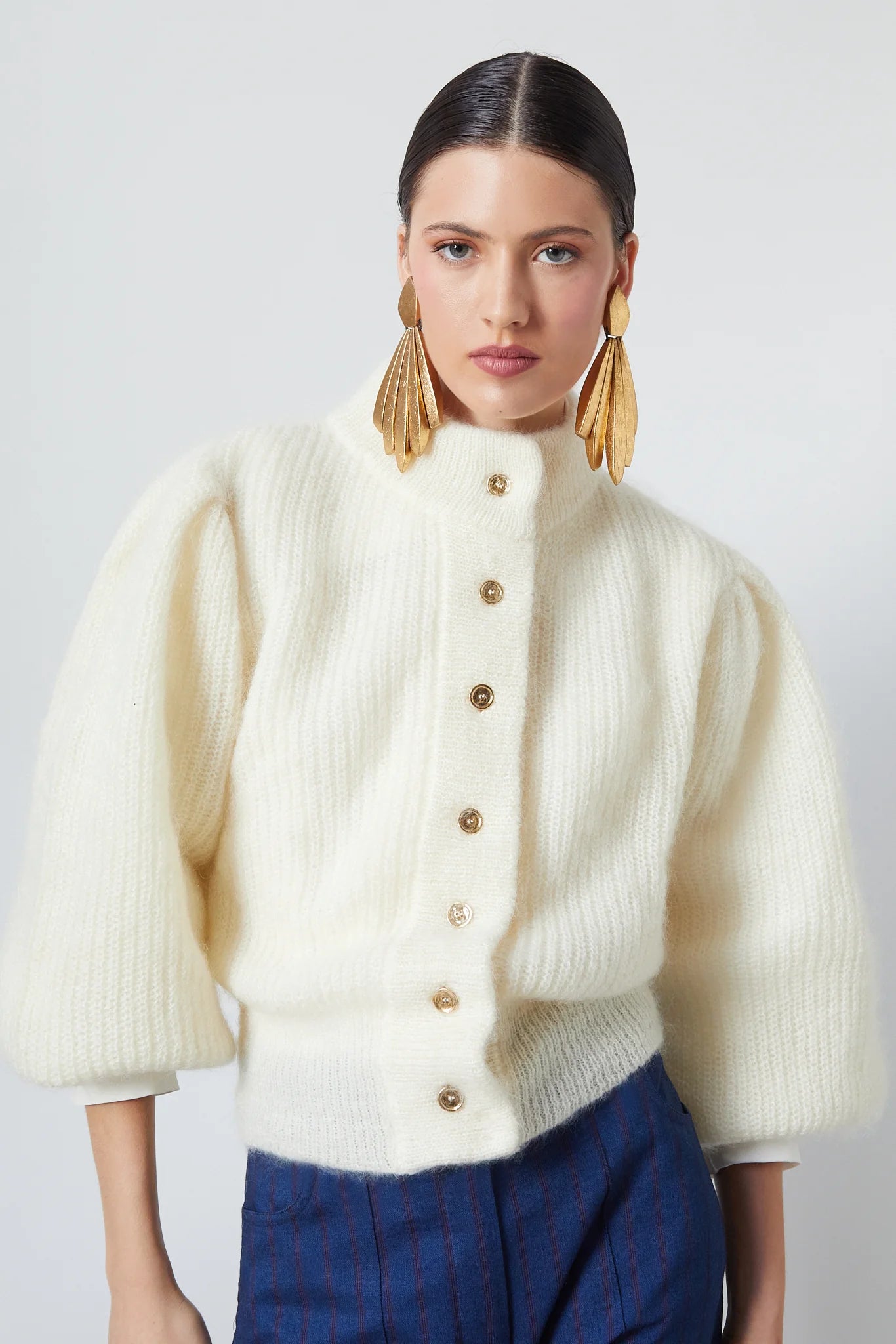 LEANDRA CARDIGAN OFF WHITE