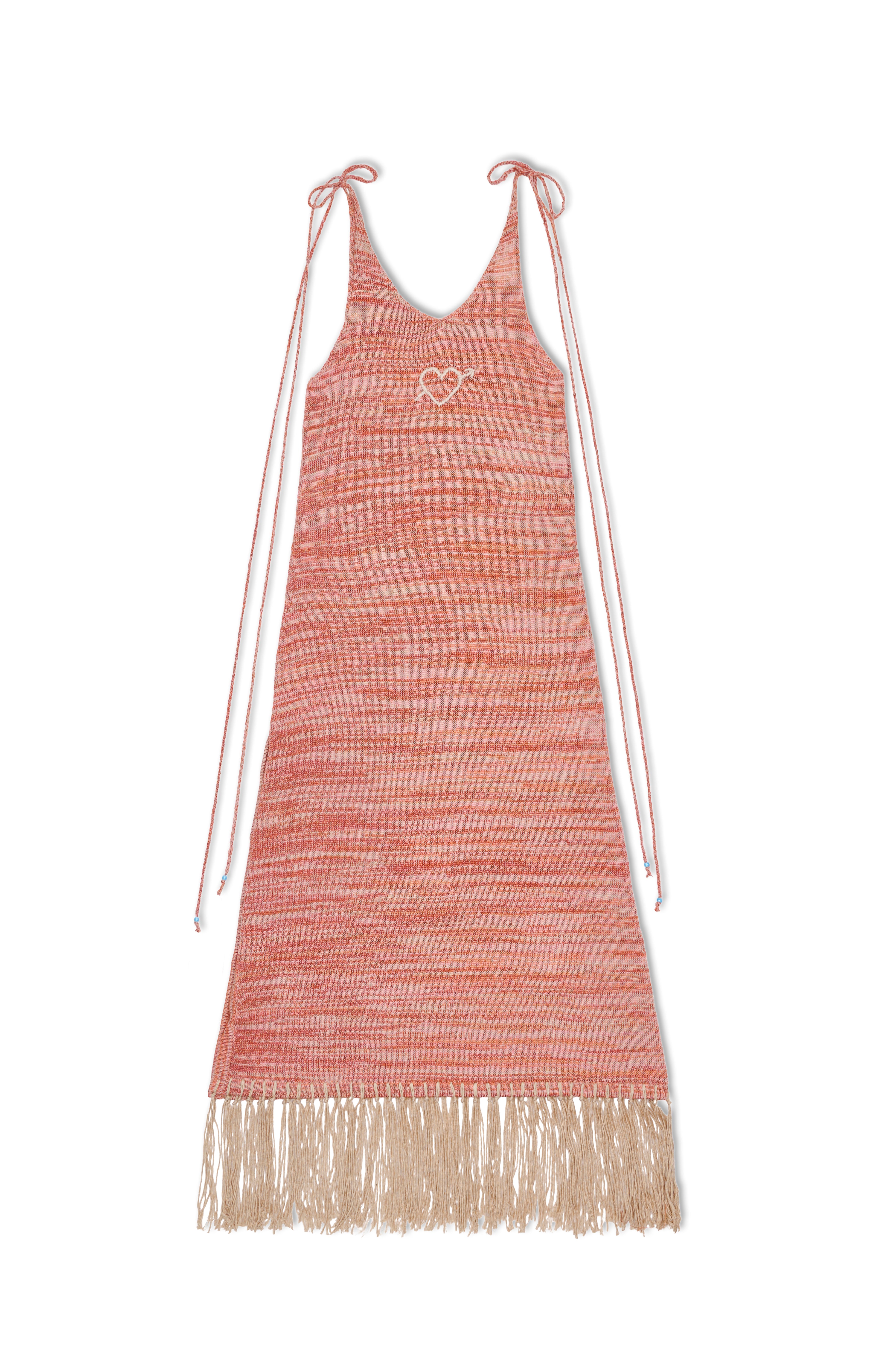 HEART MELANGE DRESS