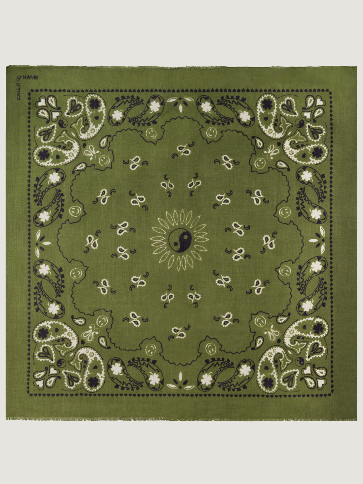 PAYSLEY SCARF - GREEN
