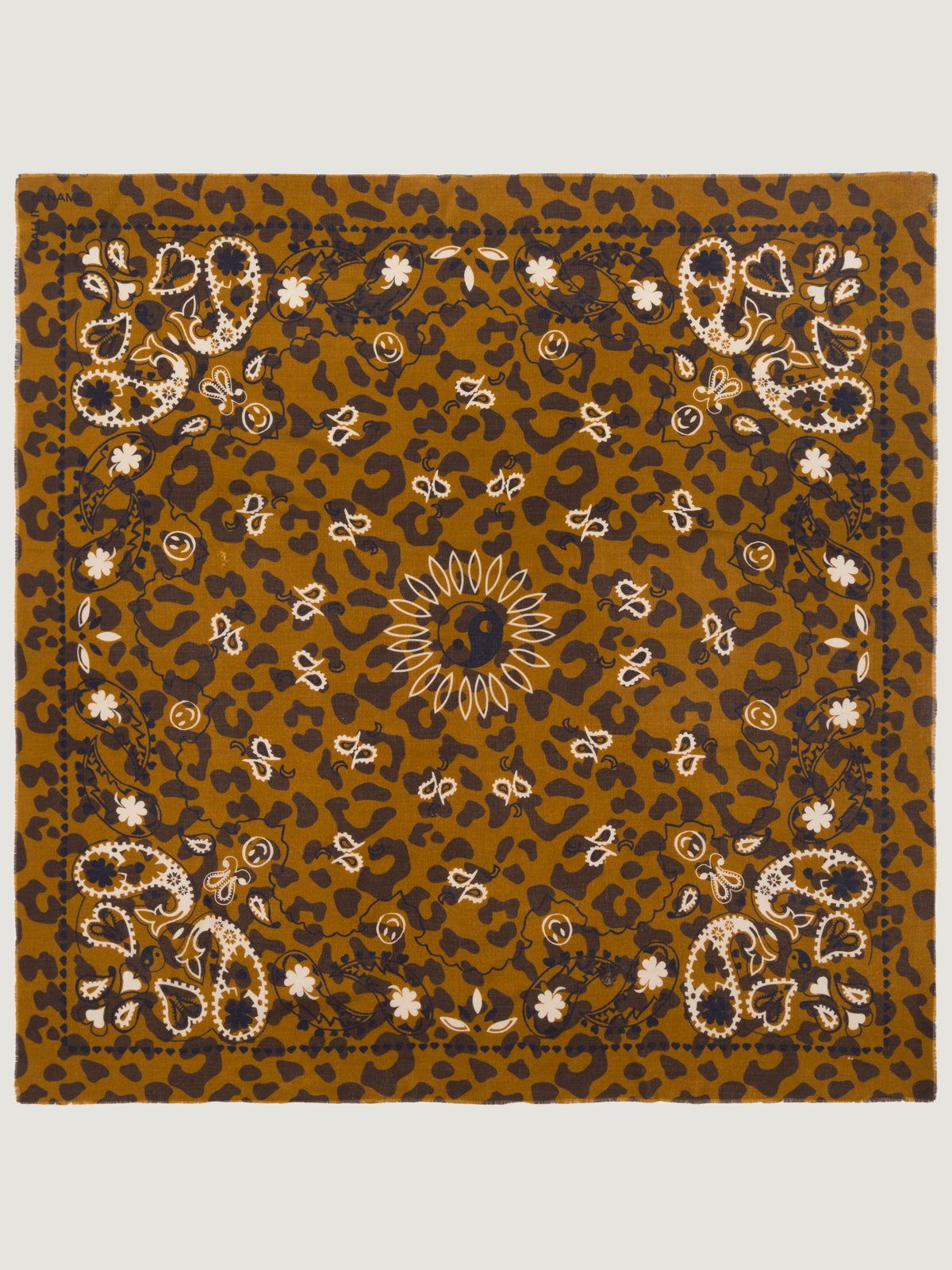 PAYSLEY SCARF - LEOPARD
