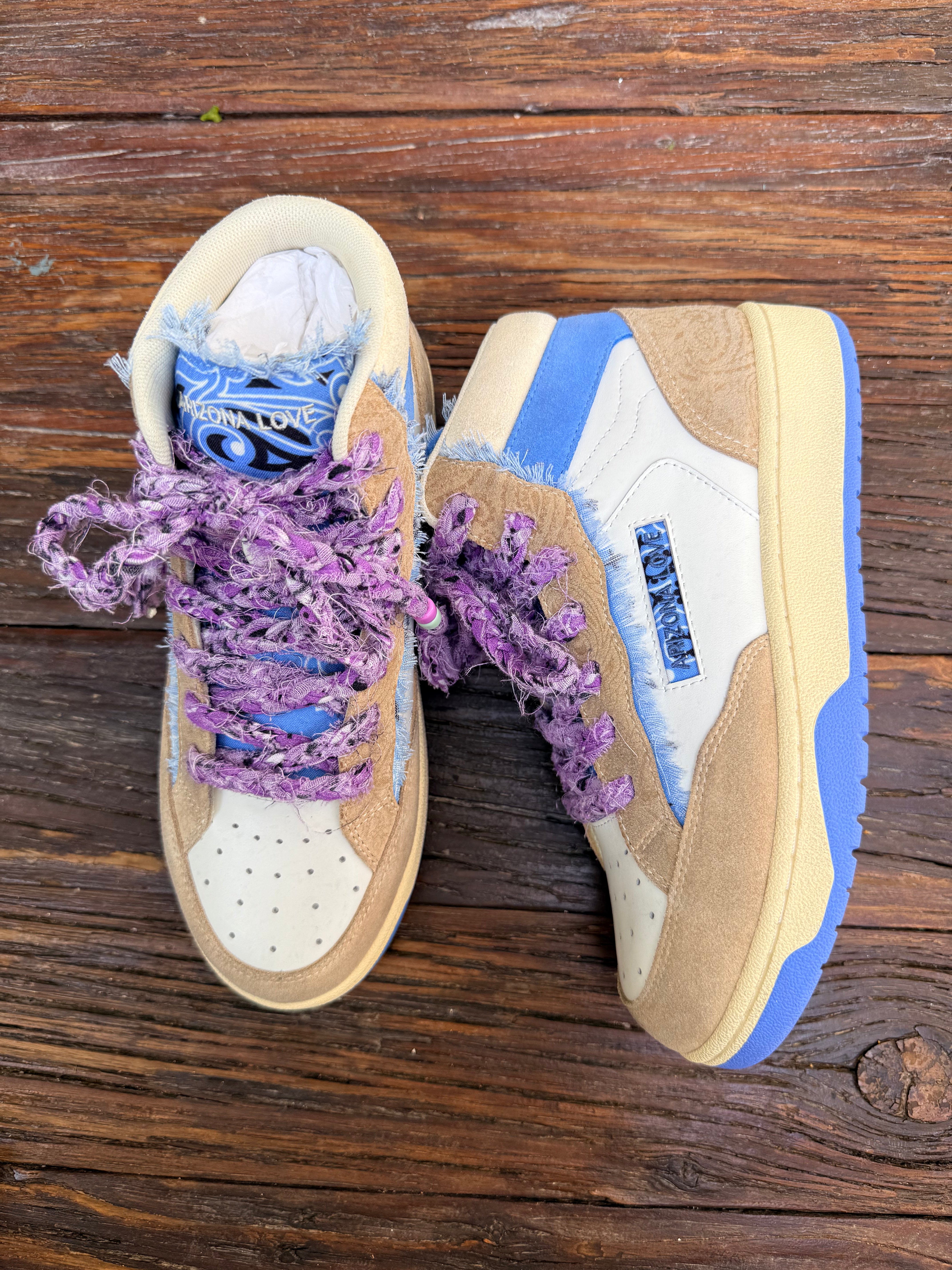 MID VENICE SNEAKERS BLUE