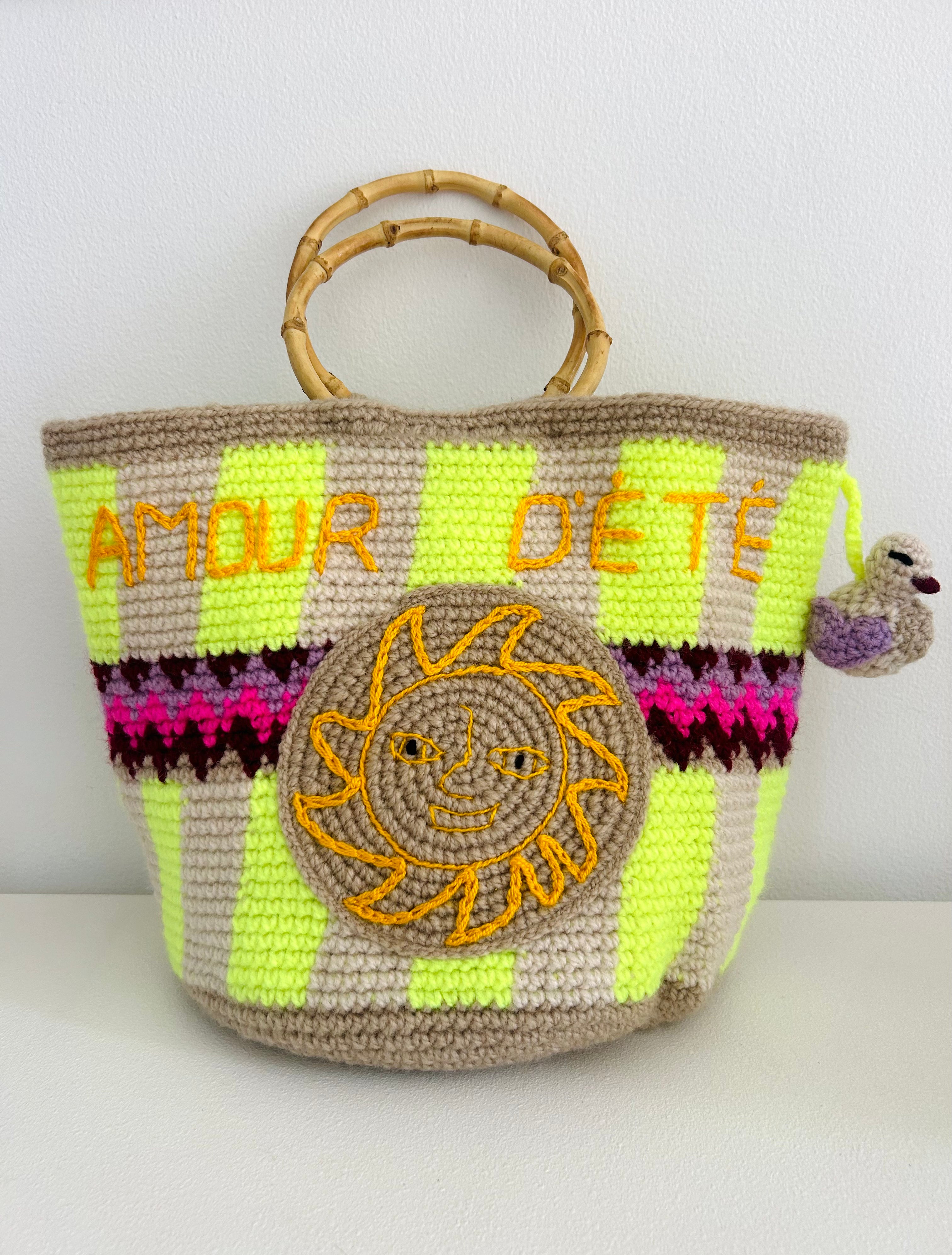 AMOUR D'ETE FLASH CROCHET BAG