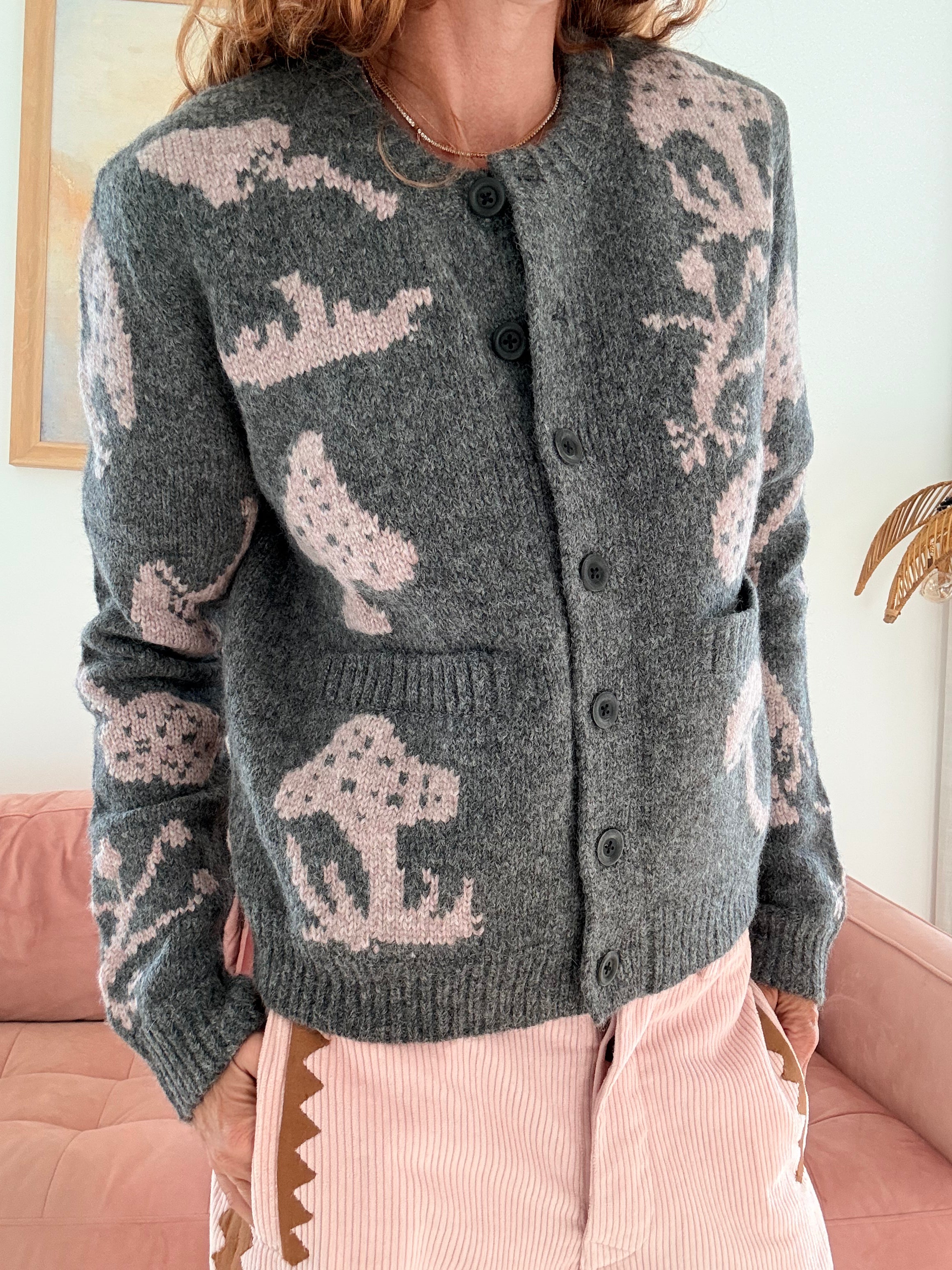 SHROOM CARDIGAN
