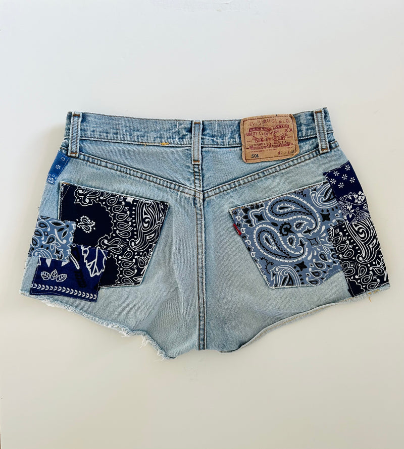 ONE OF A KIND DENIM SHORTS - SIZE 36