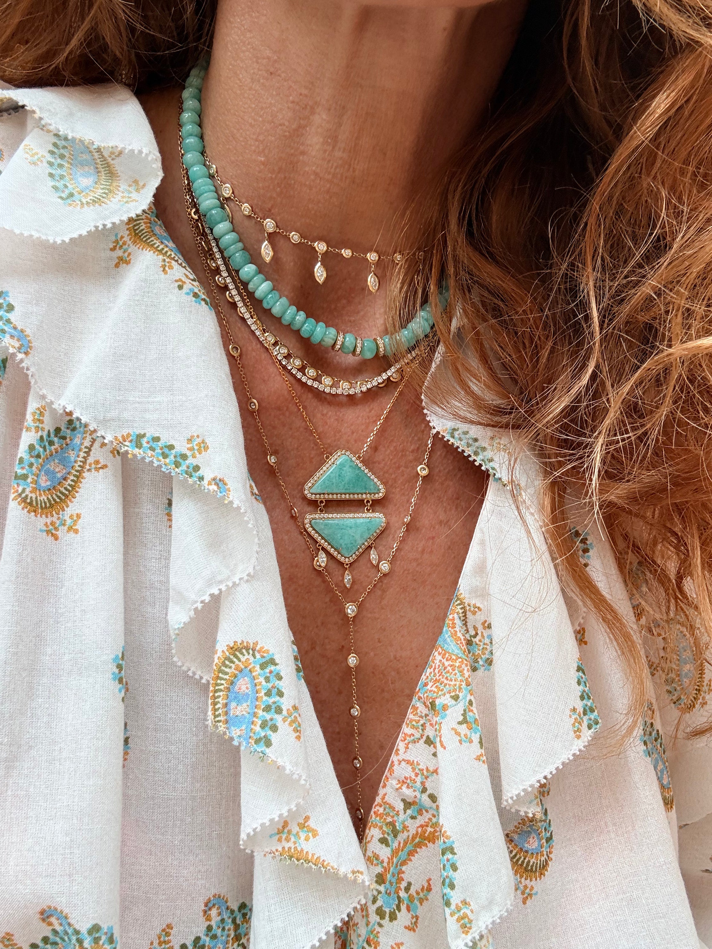 TALISMAN NECKLACE AMAZONITE