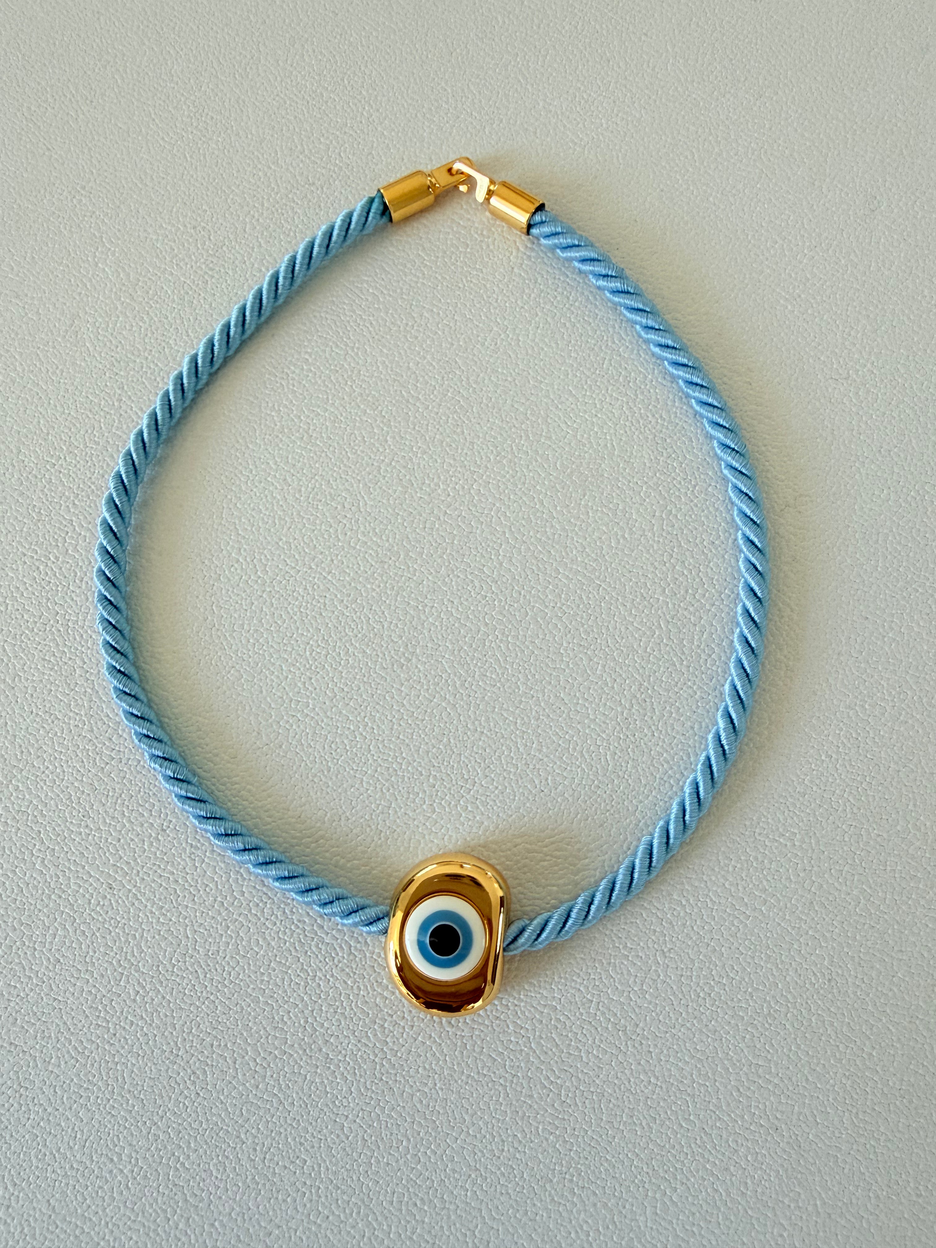 EVIL EYE CHARM NECKLACE