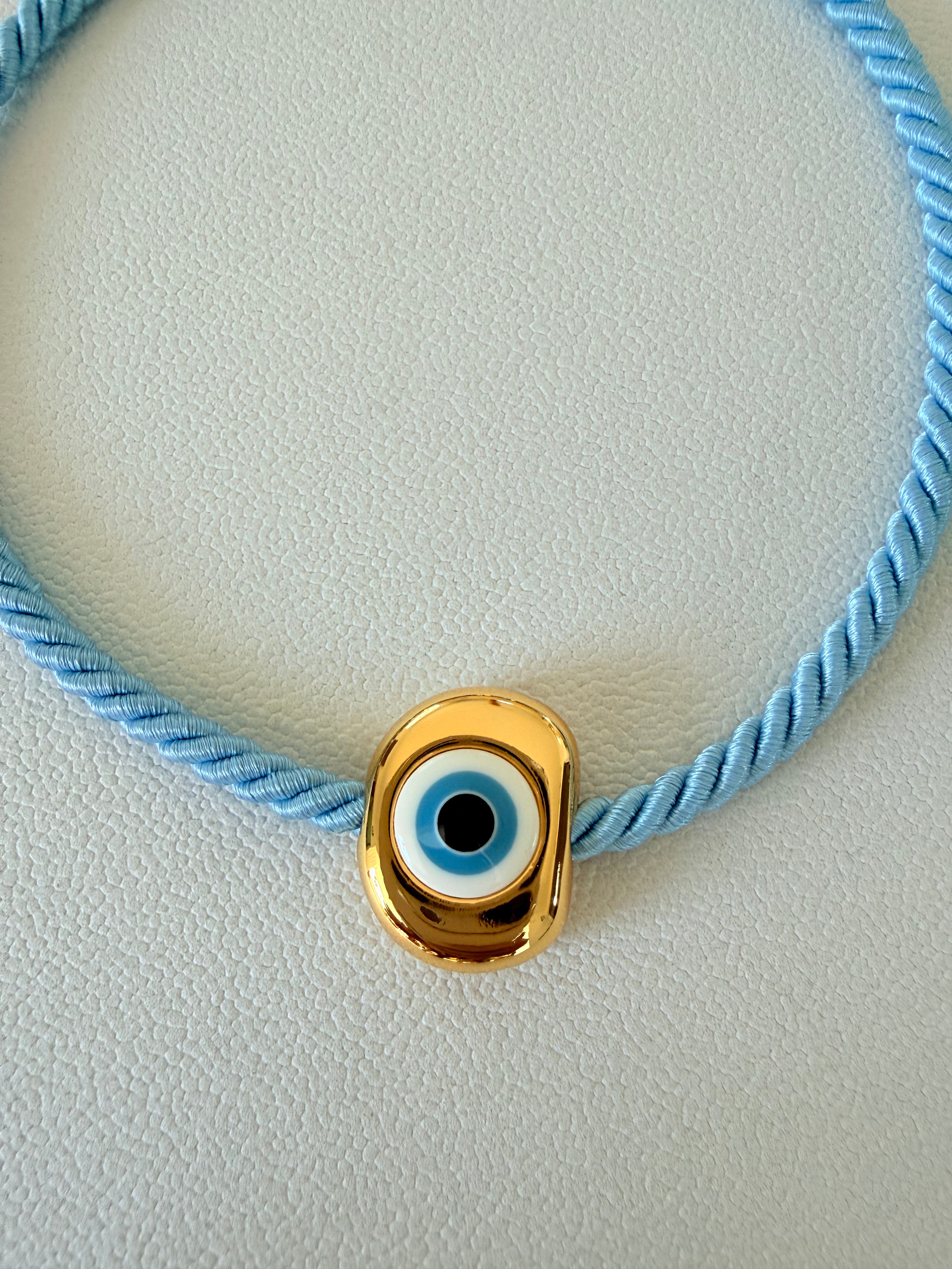 EVIL EYE CHARM NECKLACE