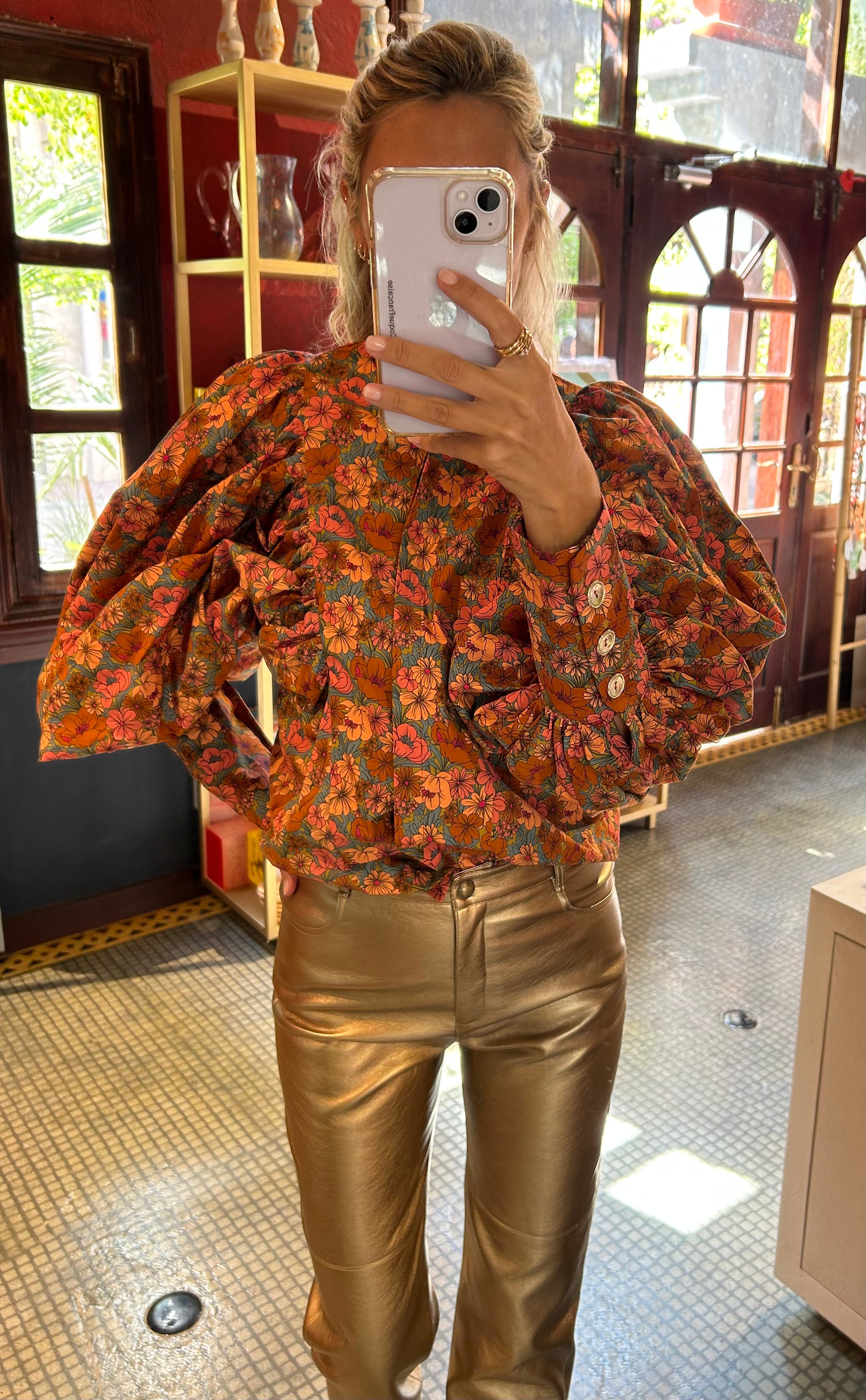 CELESTE BLOUSE RETRO