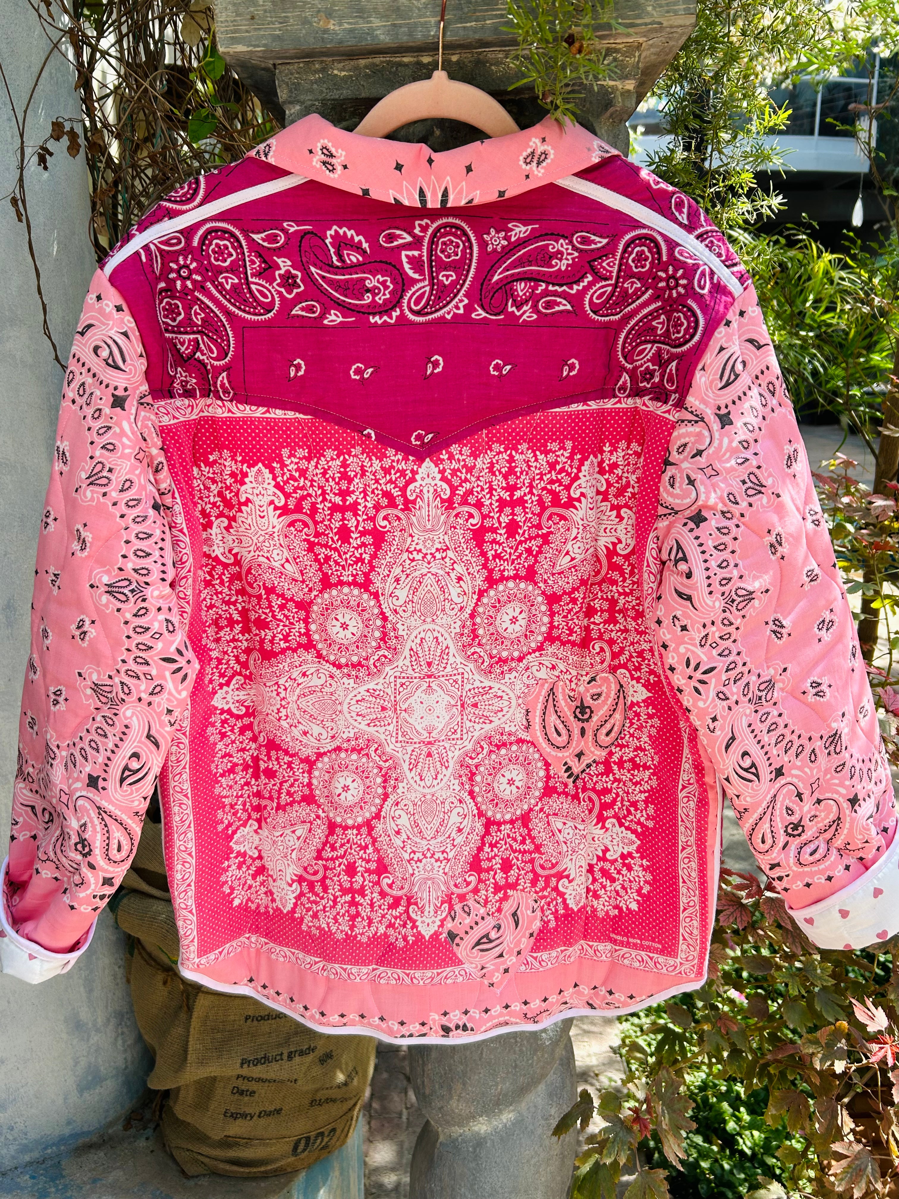 QUILTED BANDANA JACKET No 224 S/M
