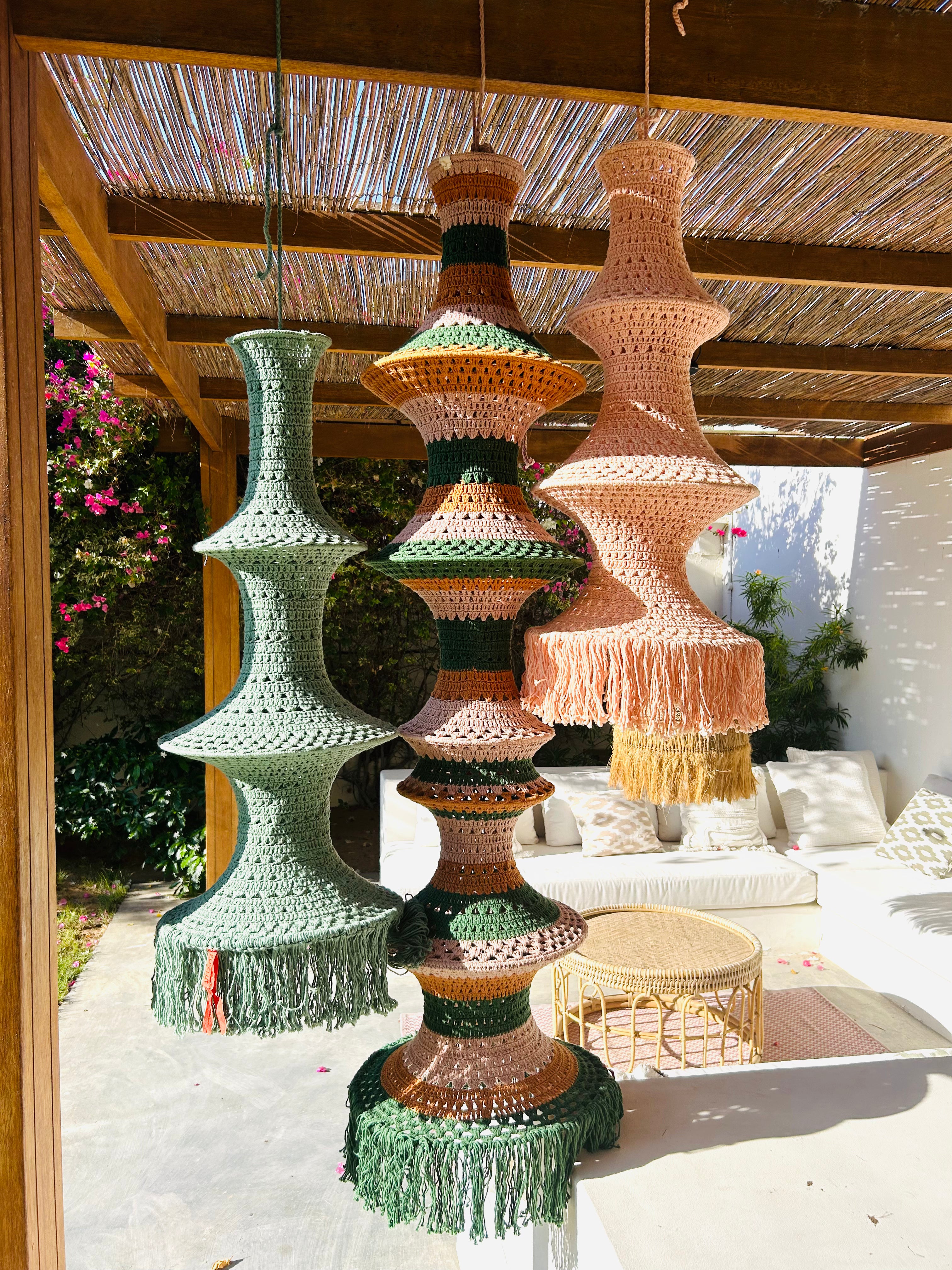 FISHERMAN LAMP - JADE GREEN