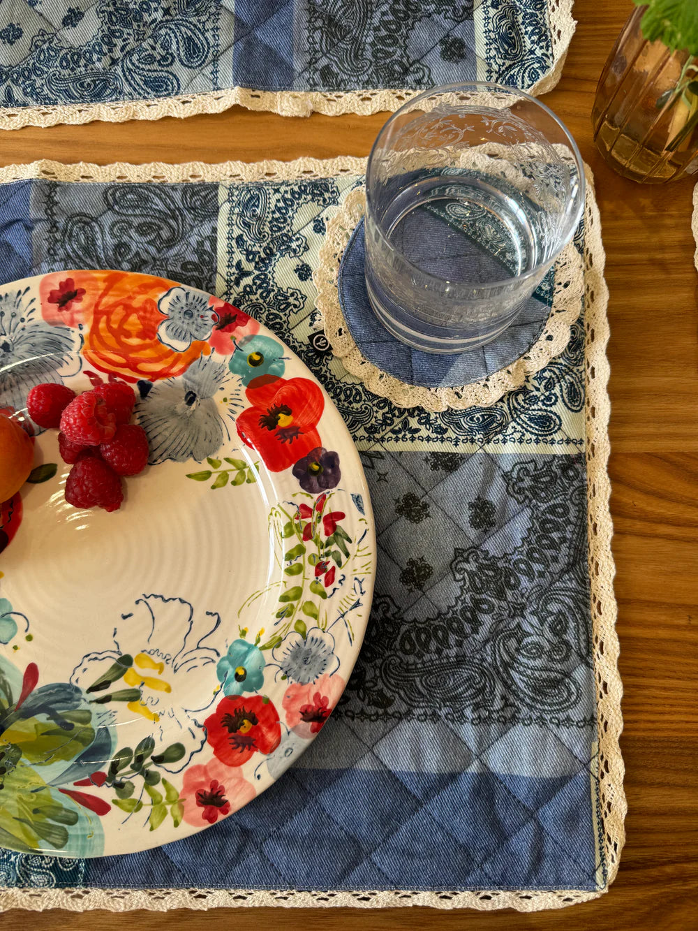 DENIM COASTER SET OF 4