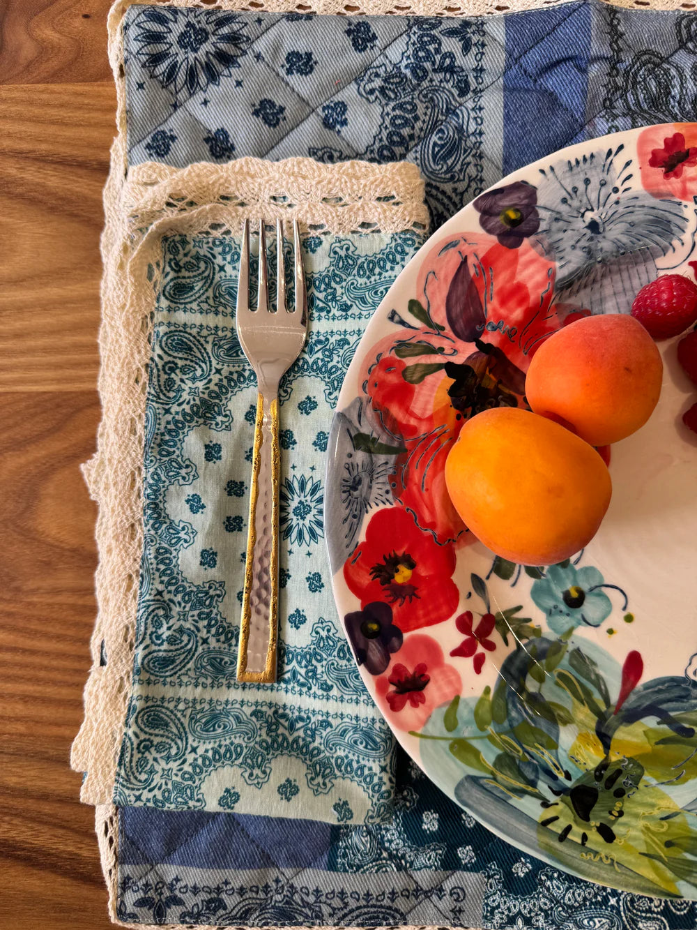 DENIM NAPKINS SET OF 2