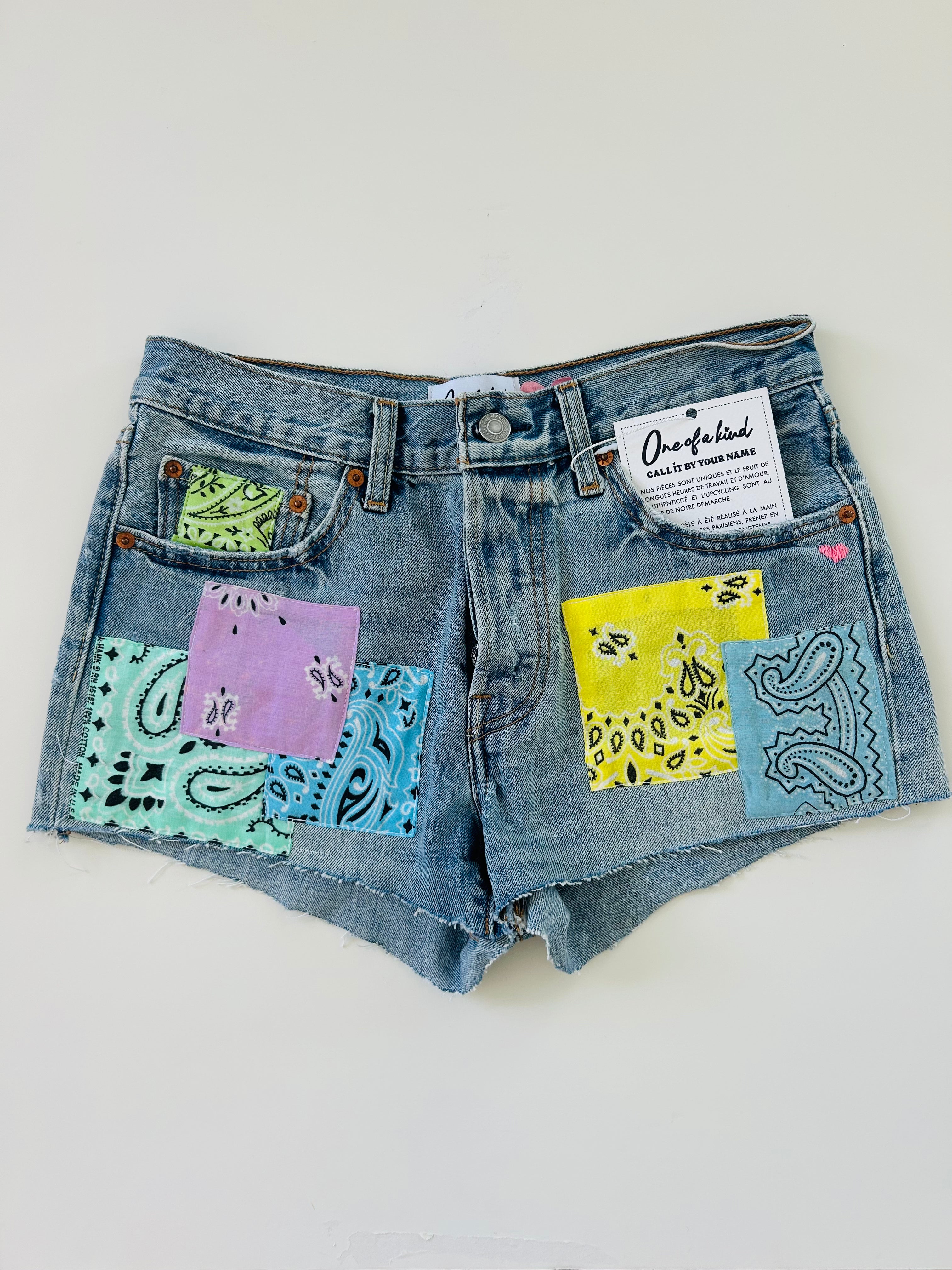 ONE OF A KIND DENIM SHORTS - SIZE 36