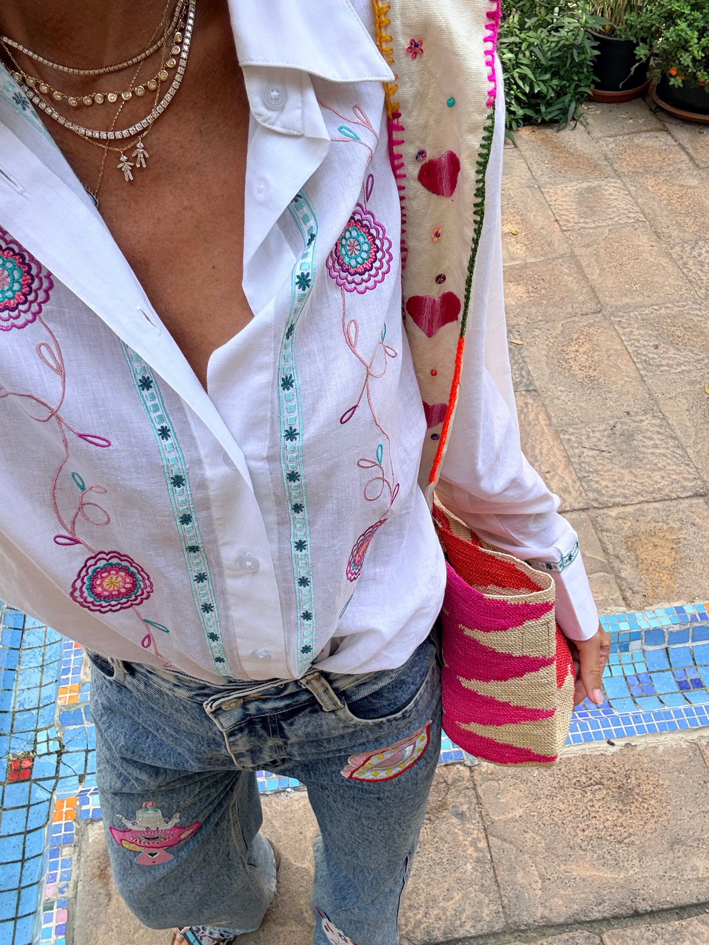 FORMENTERA BAG - HEART STRAP