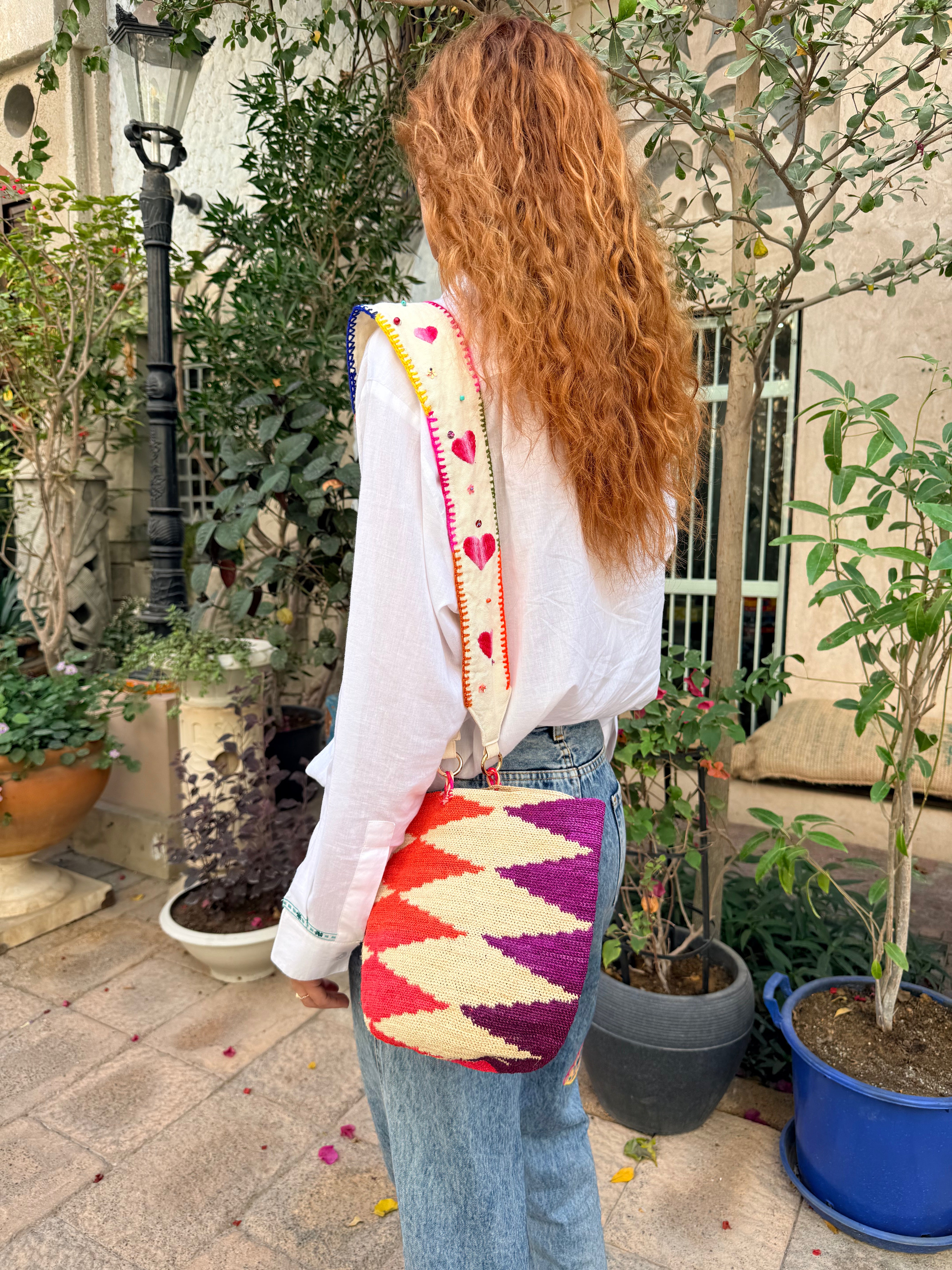 FORMENTERA BAG - HEART STRAP