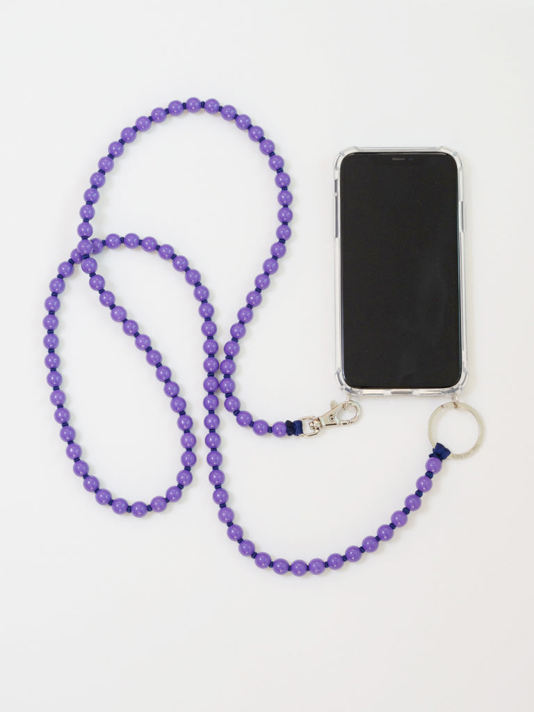 PHONE STRAP PURPLE DARK BLUE
