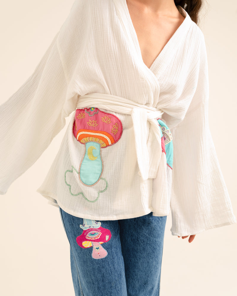 MIRAGE SHROOM KIMONO