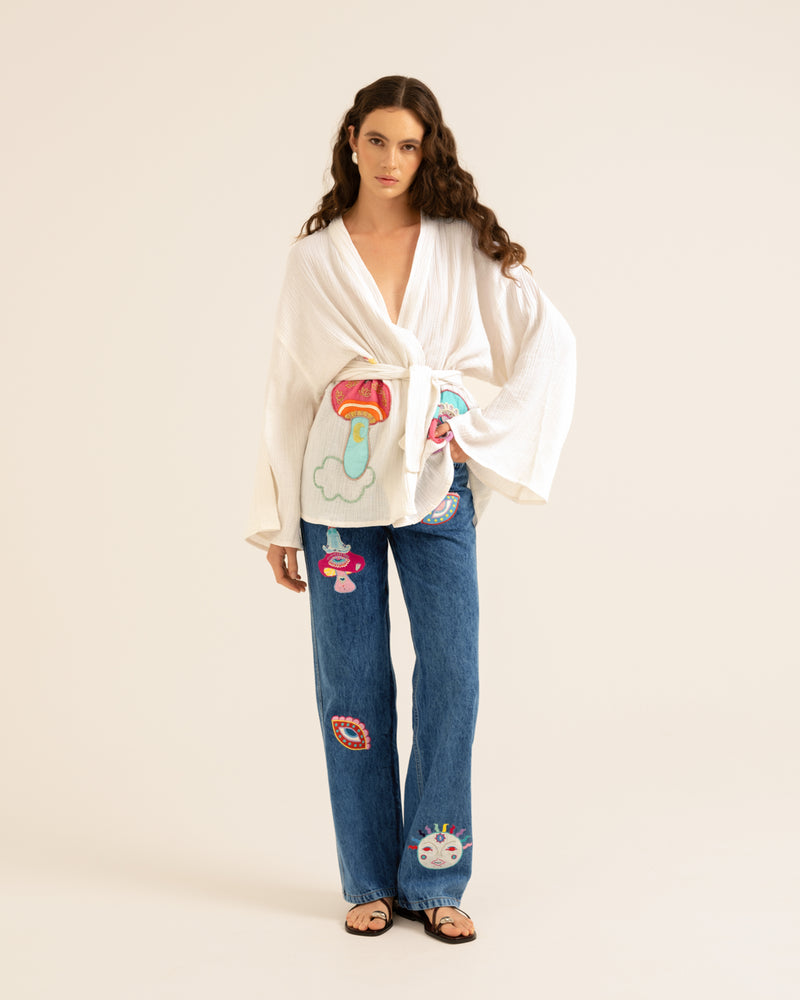 MIRAGE SHROOM KIMONO