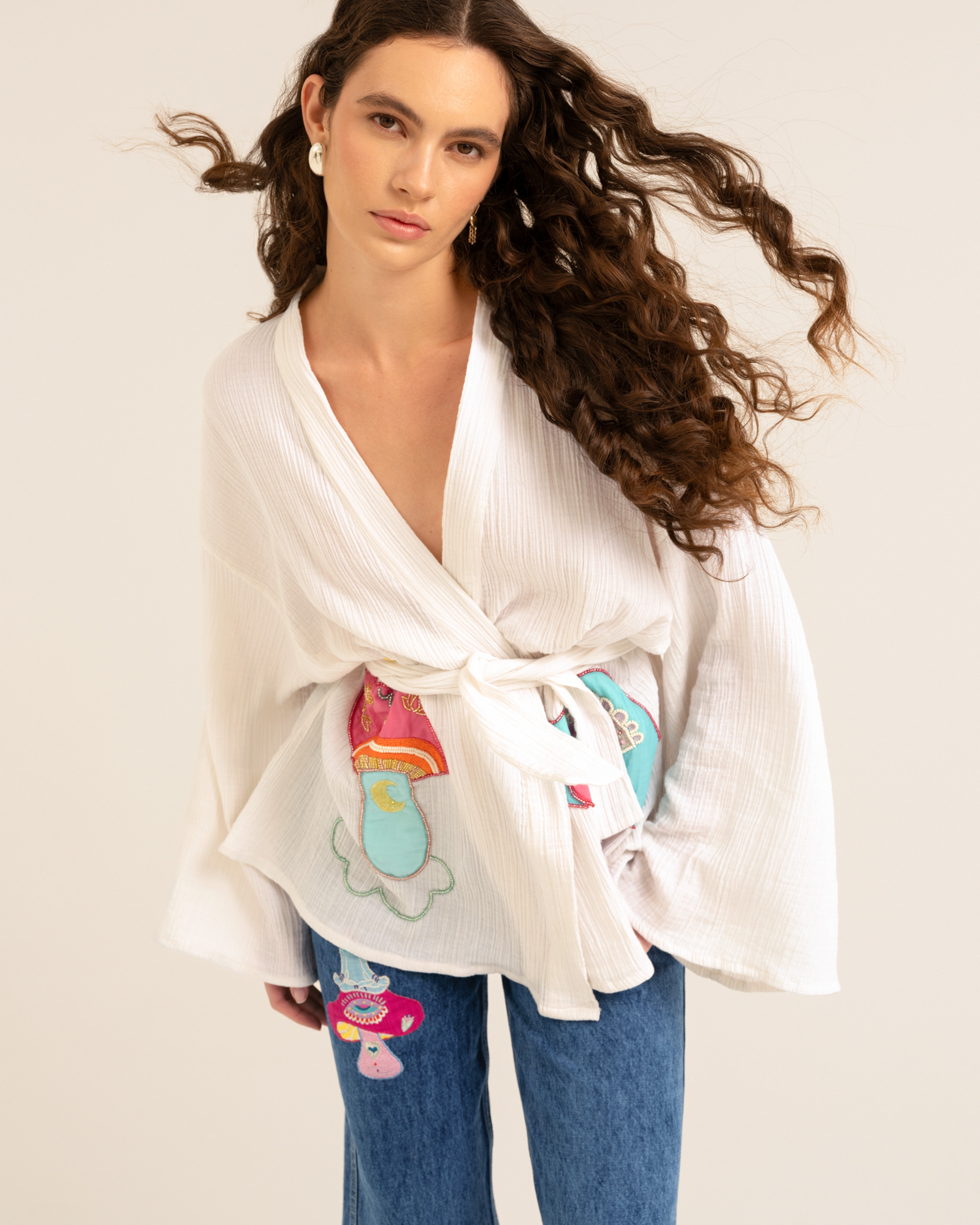 MIRAGE SHROOM KIMONO