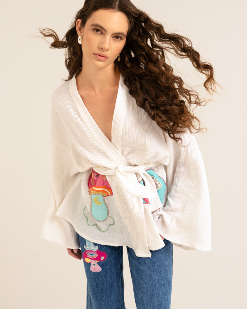 MIRAGE SHROOM KIMONO