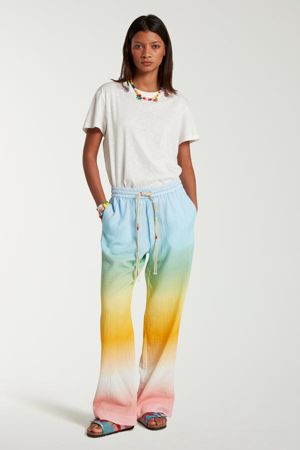 PRINTED PYJAMA STYLE TROUSER