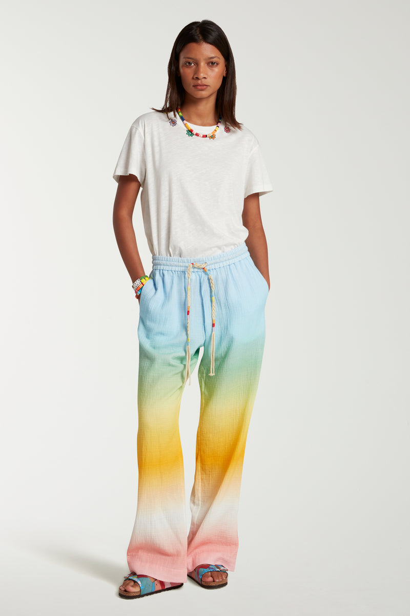 PRINTED PYJAMA STYLE TROUSER