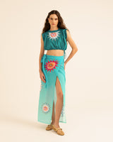 OCEAN MIRAGE PAREO SKIRT