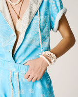 BLUE BANDANA SPONGE SHIRT