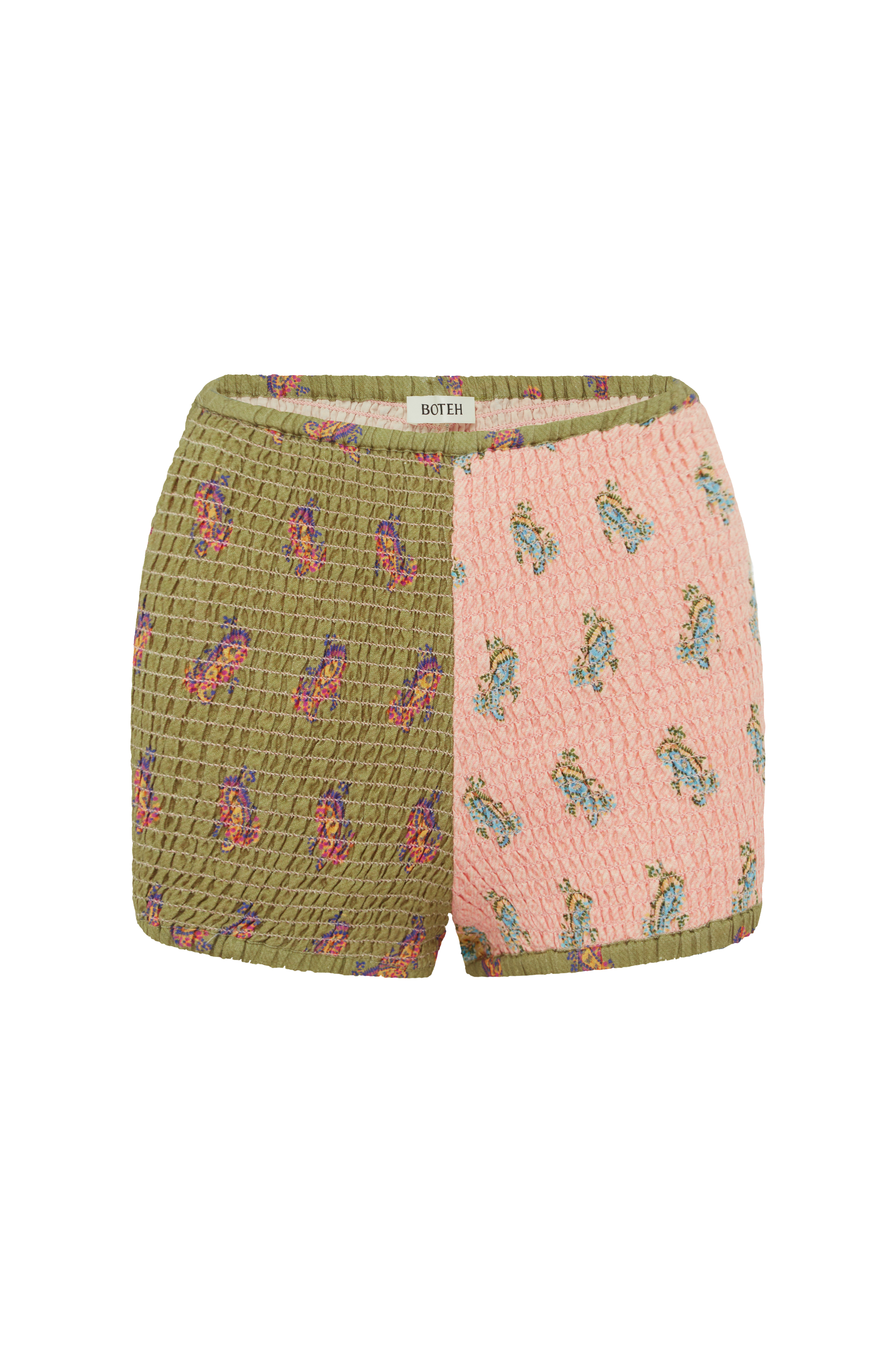 LUCENT SHIRRED HOTPANT