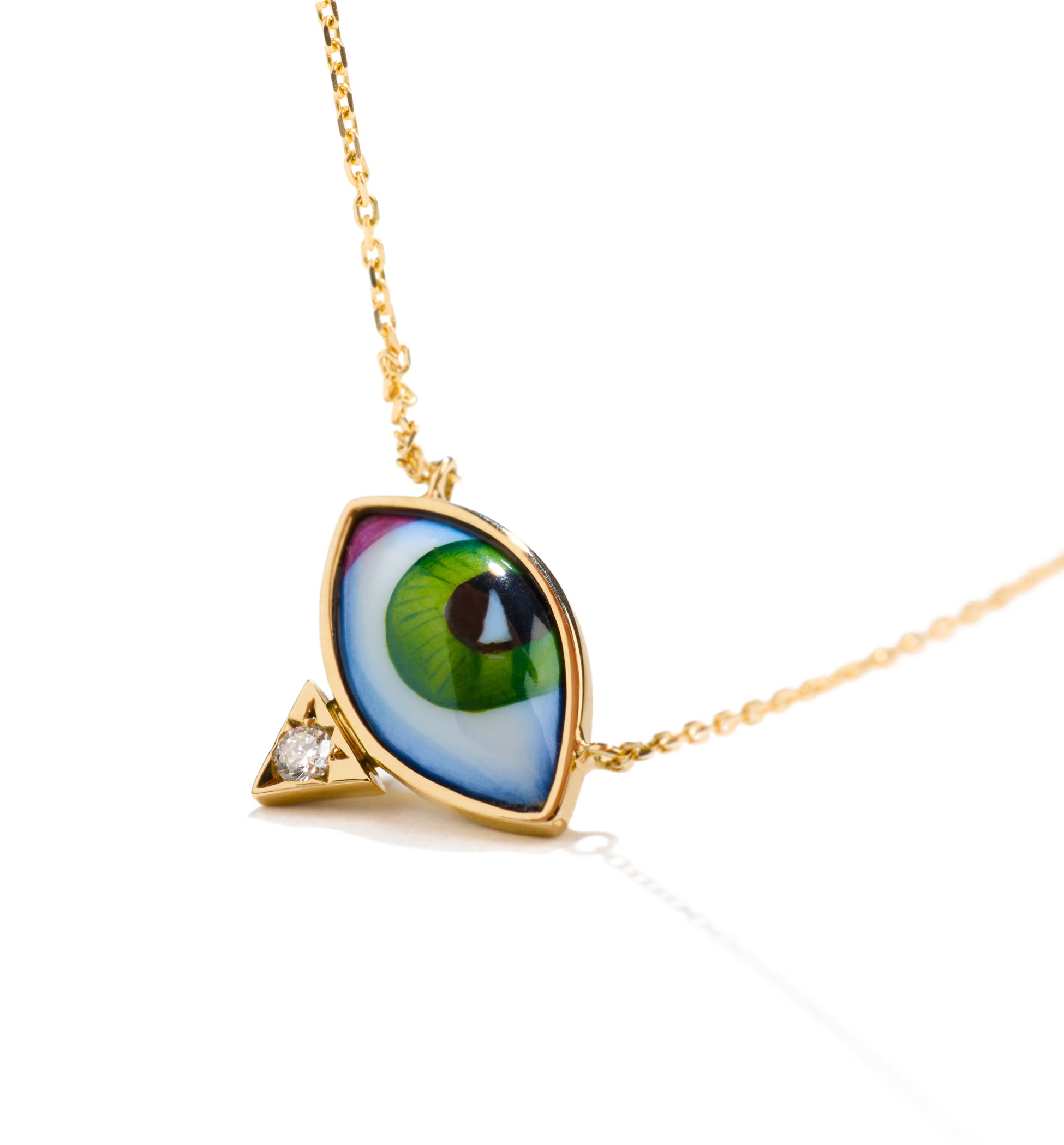 Petit Vert diamond necklace