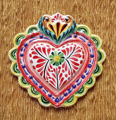 Love Heart Ornament- Multicolor