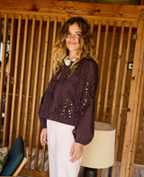 MAGDALENA TOP BROWN S/M