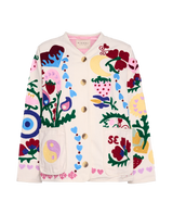 MAGGIE JACKET WHITE ROSE