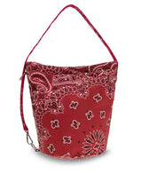 BUCKET BAG - VINTAGE RED