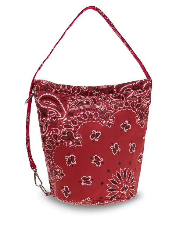 BUCKET BAG - VINTAGE RED