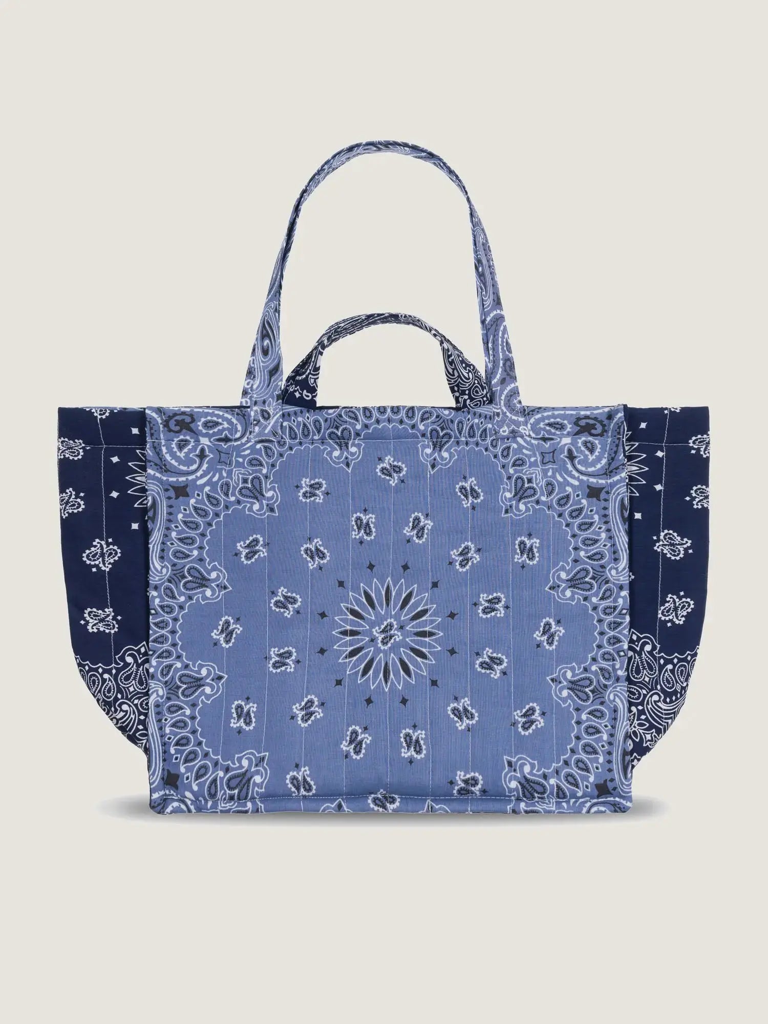 Medium quilted - LOVE - Navy/Chambray