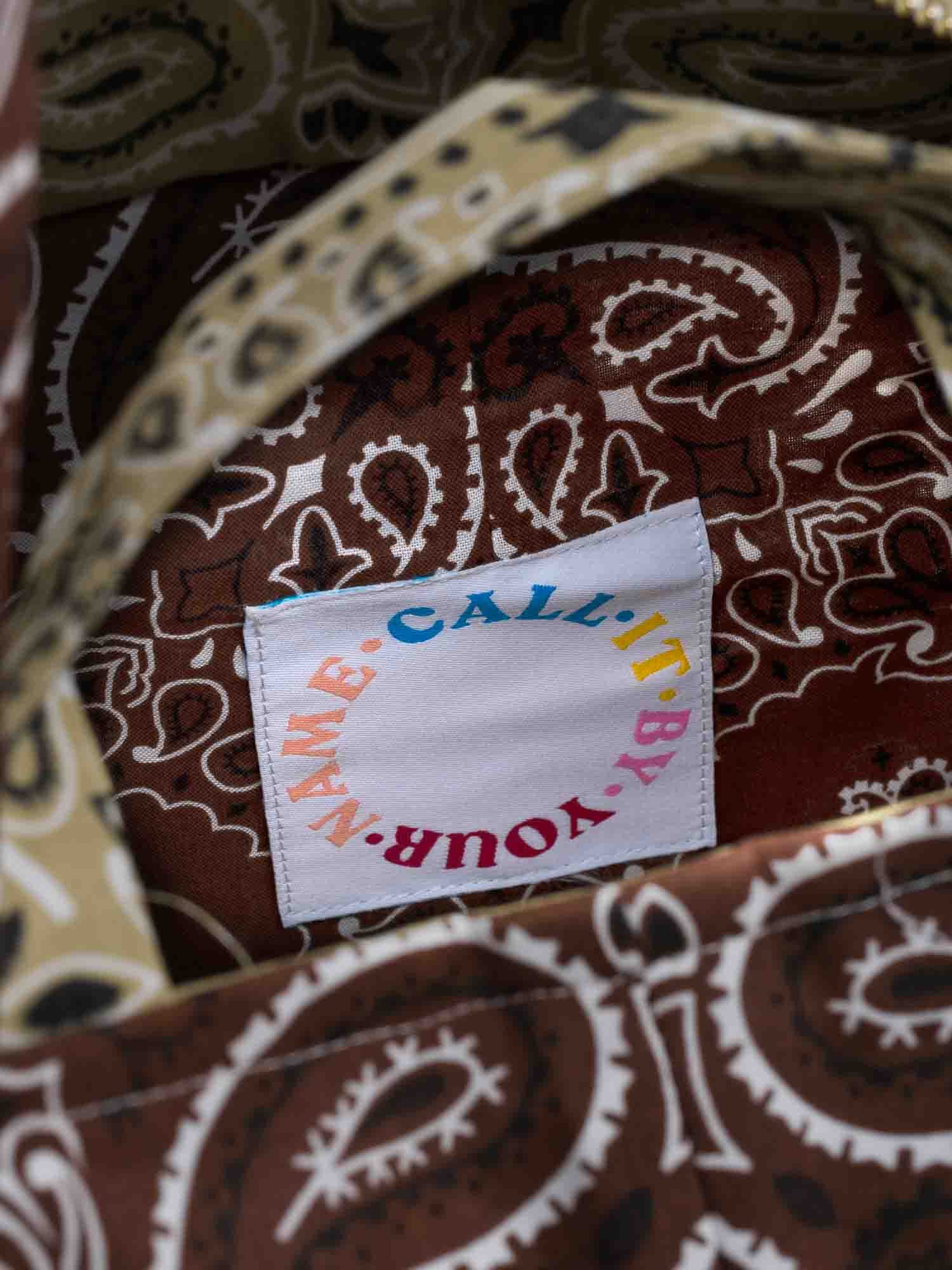 WEEK-END BAG - BROWN/BEIGE