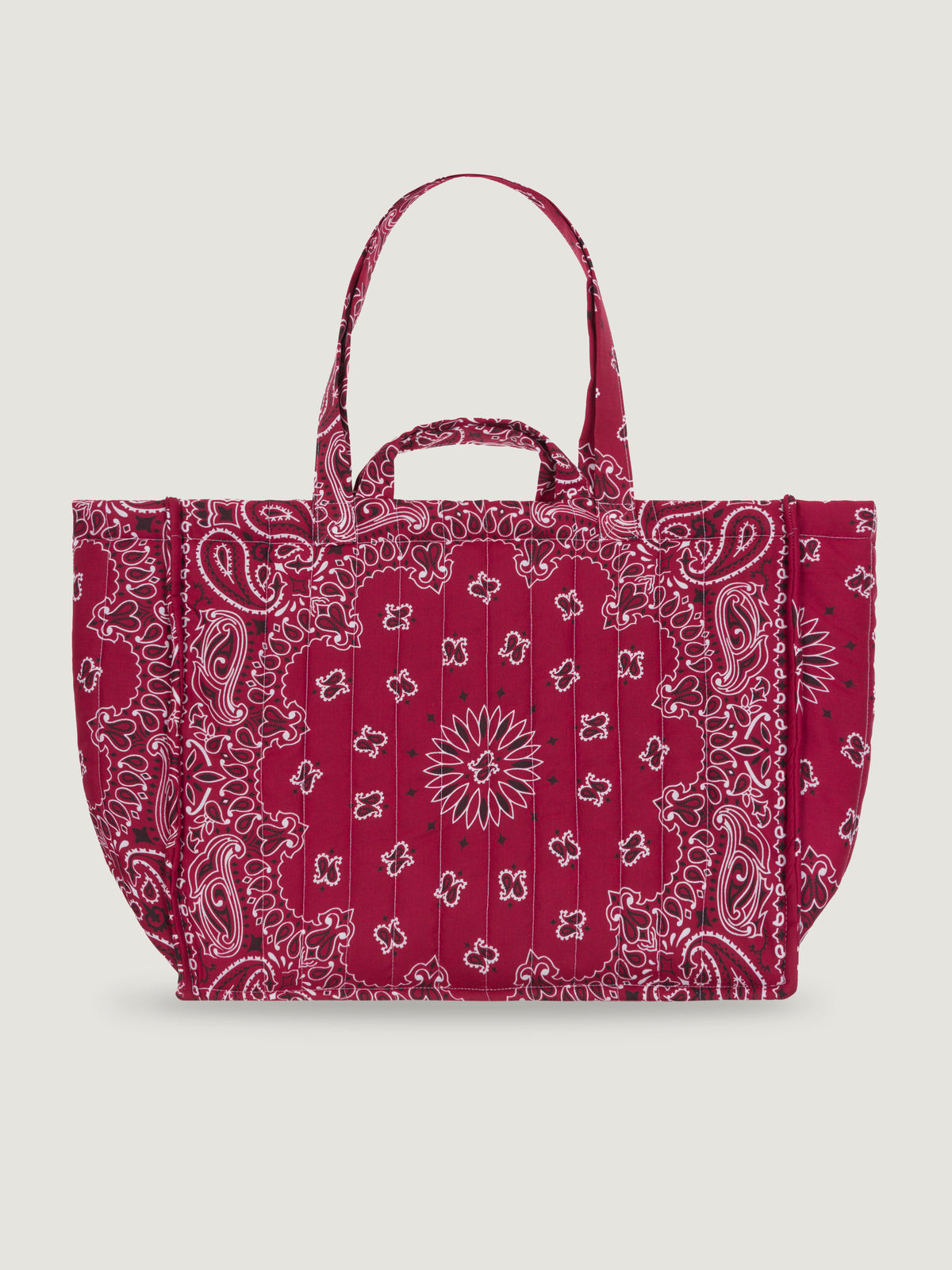 MAXI QUILTED - THE GOOD LUCK - BURGUNDY